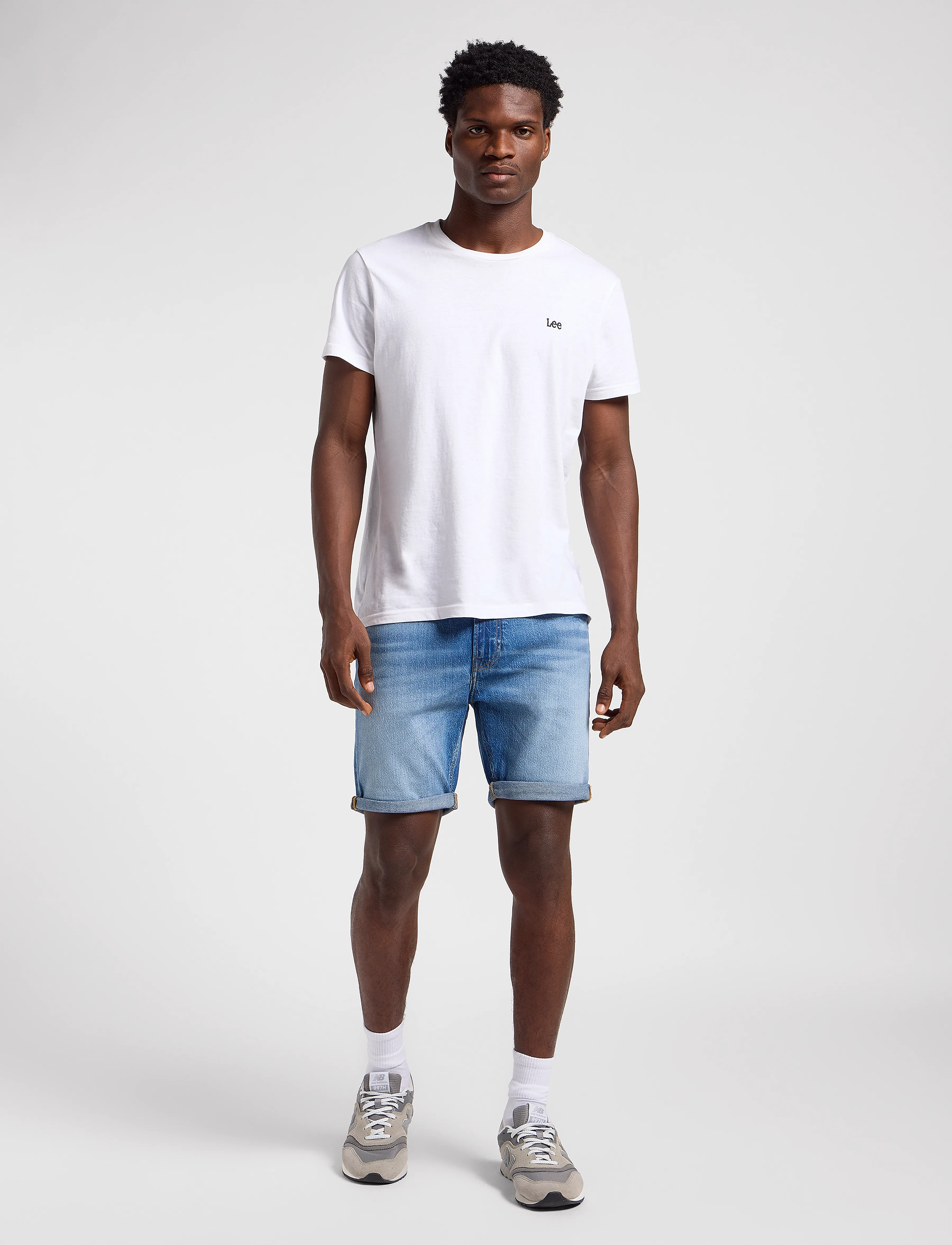 Lee Jeans - Rider Short - mężczyźni - serpent - 4