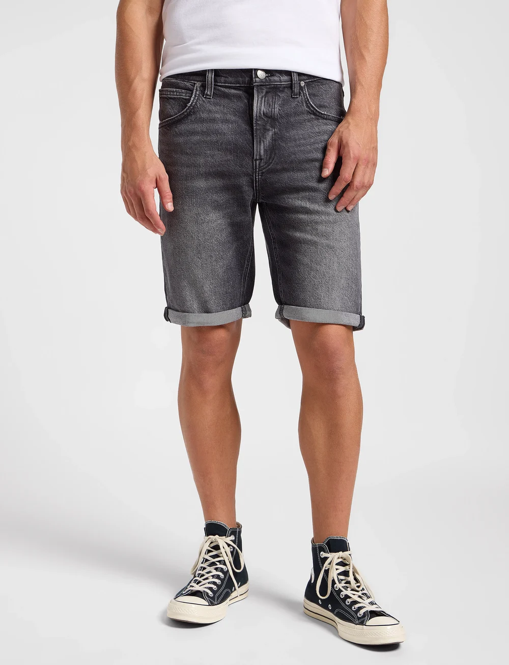 Lee Jeans - 5 Pocket Short - jeans shorts - washed otto - 0