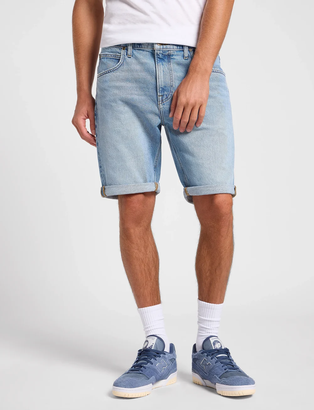 Lee Jeans - 5 Pocket Short - jeans shorts - dwight light - 0