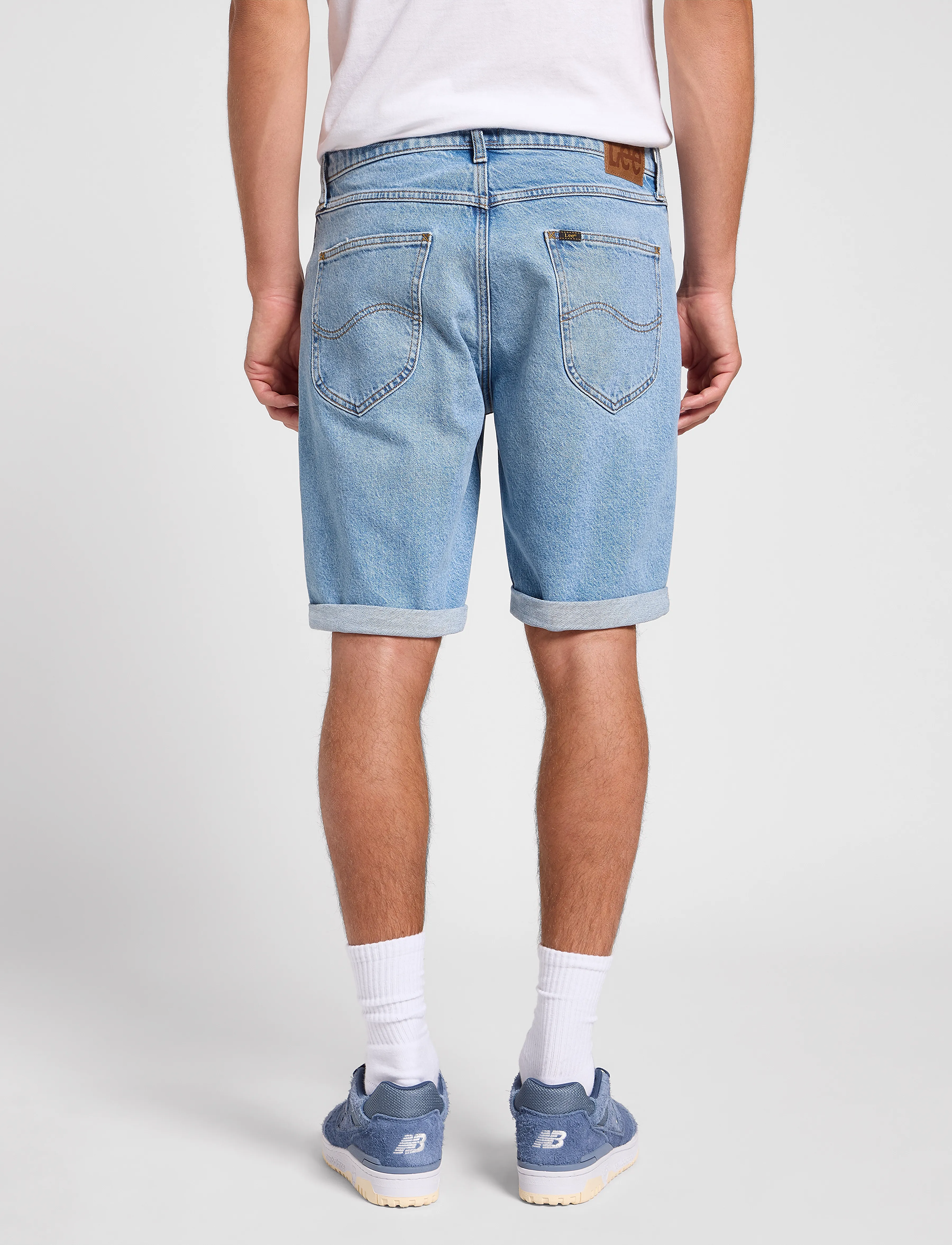 Lee Jeans - 5 Pocket Short - lühikesed teksapüksid - dwight light - 3