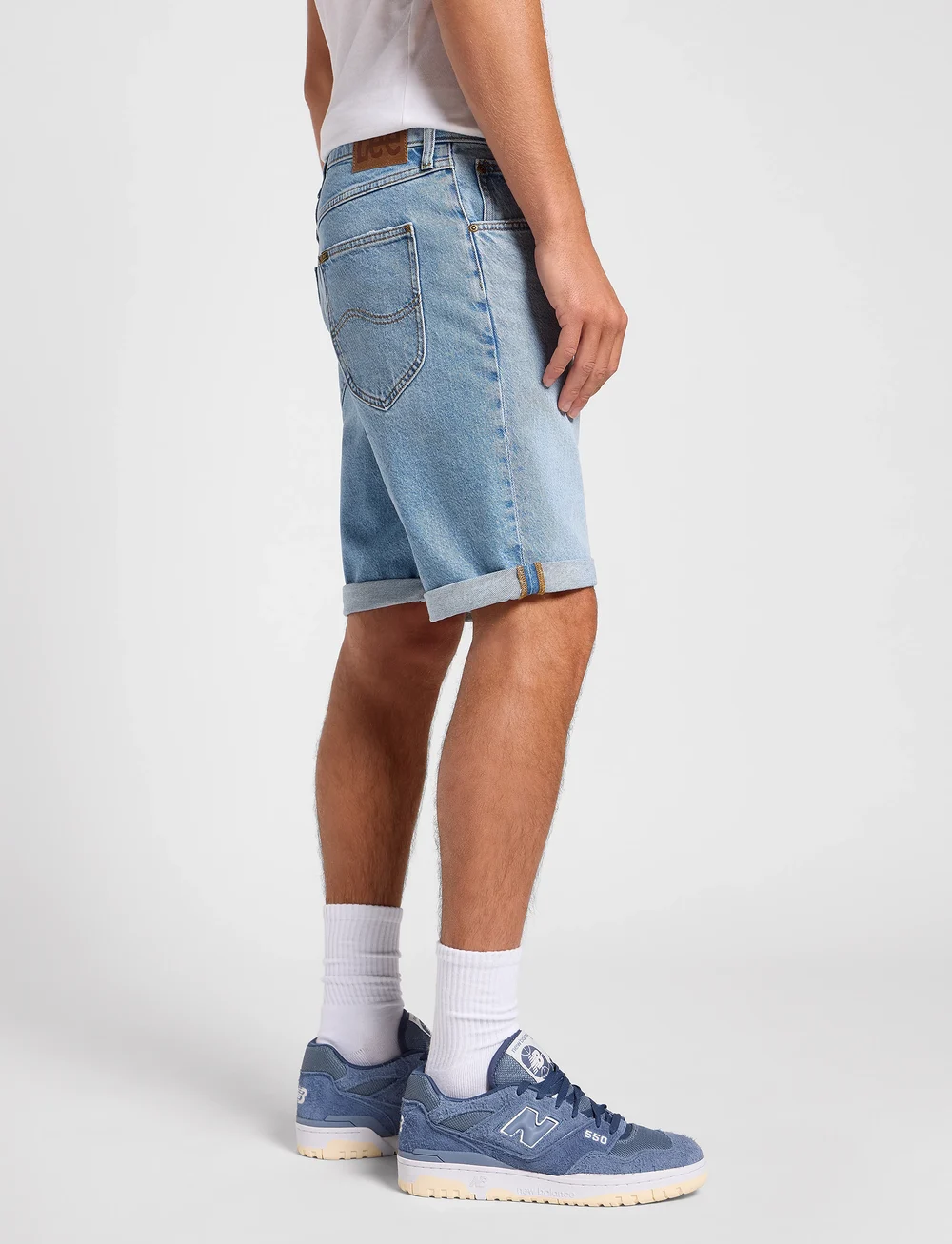 Lee Jeans - 5 Pocket Short - jeans shorts - dwight light - 5