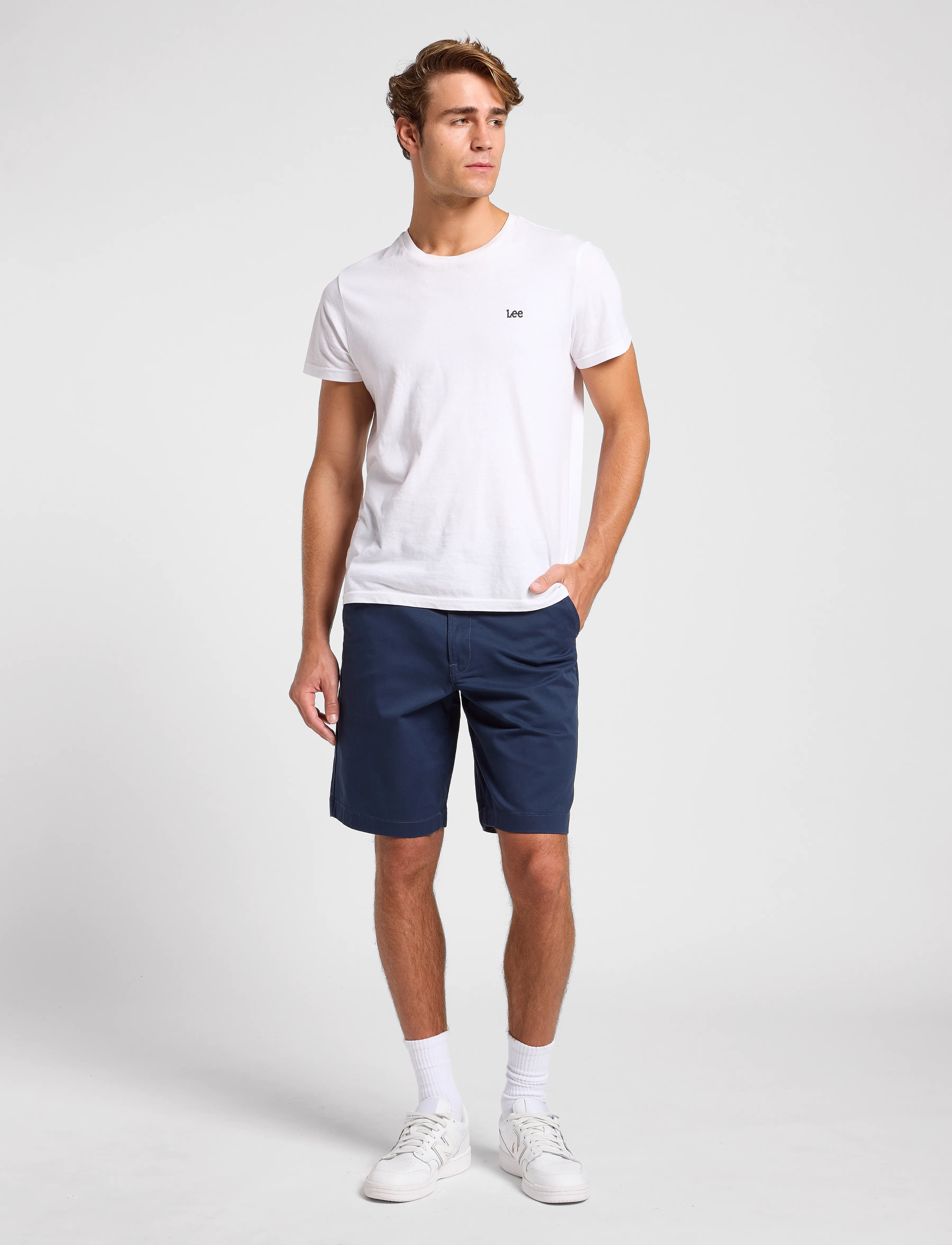 Lee Jeans - Relaxed Chino Short - laveste priser - deep navy - 4