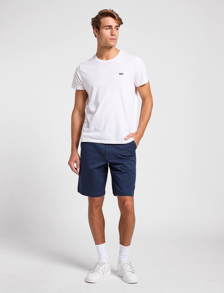 Lee Jeans - Relaxed Chino Short - chino stila šorti - deep navy - 4