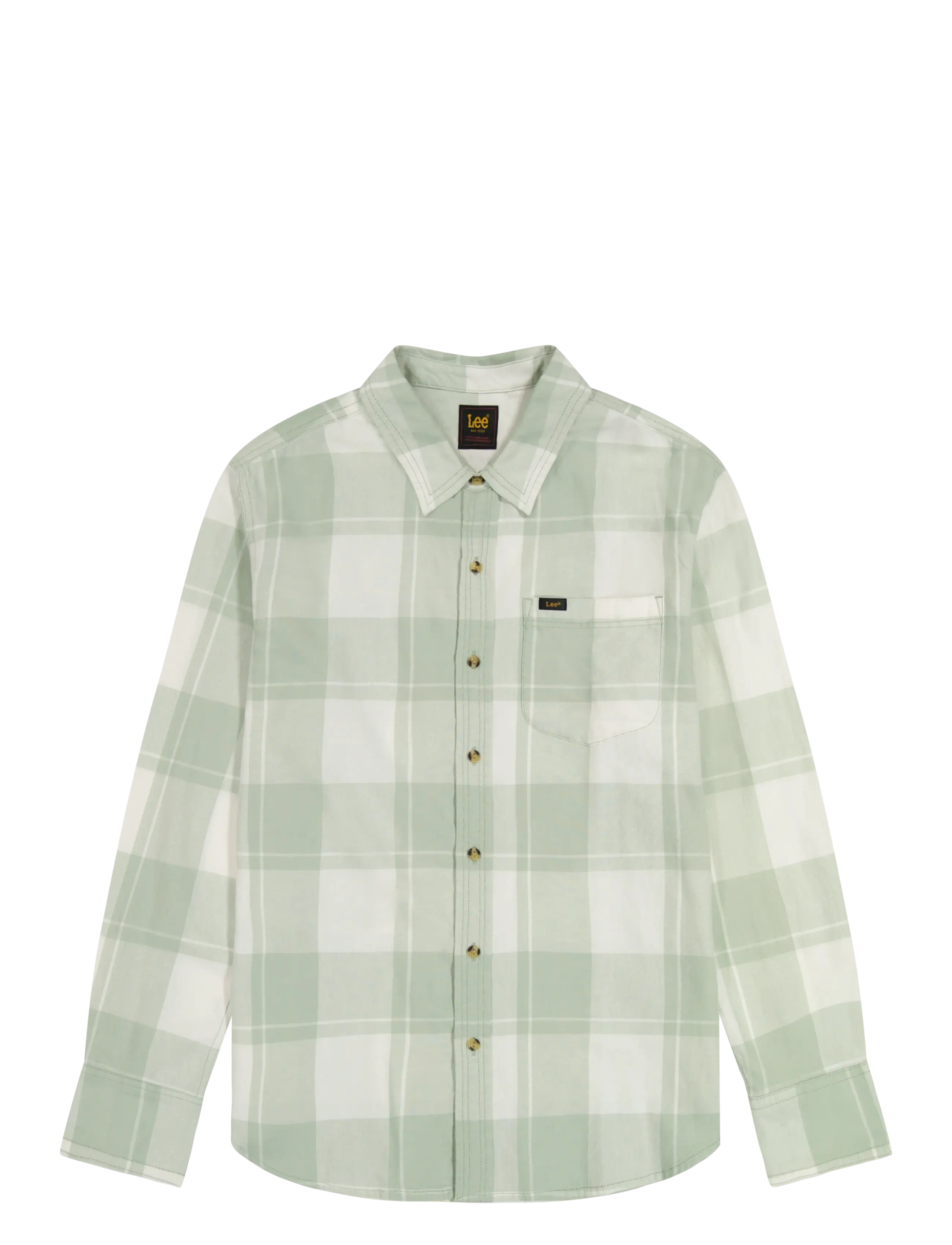 Lee Jeans MERCANTILE SHIRT - Lee Jeans - SOFT SAGE / green