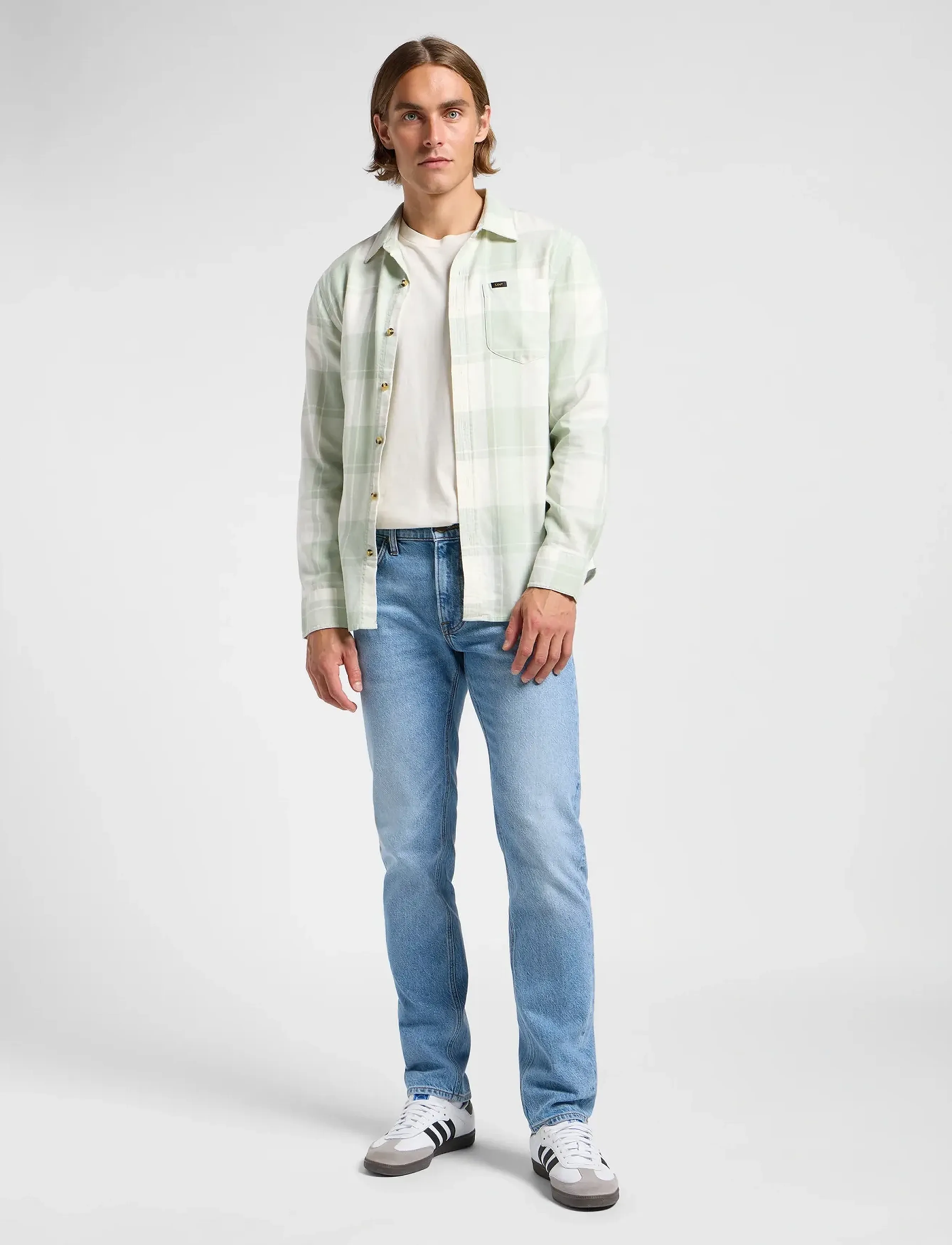 Lee Jeans - MERCANTILE SHIRT - soft sage - 3