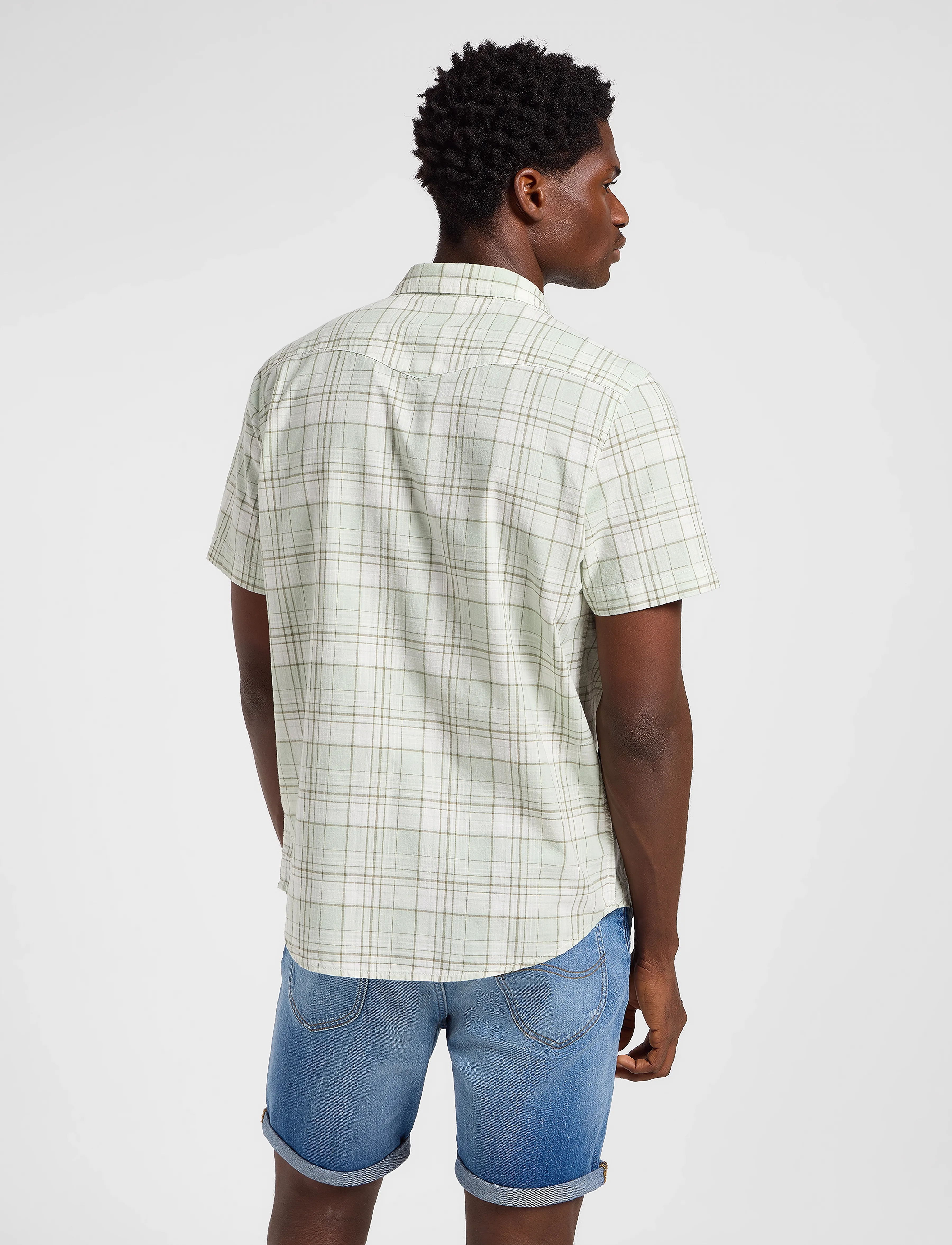 Lee Jeans - Ss Western Shirt - mercantile sage ombre - 3