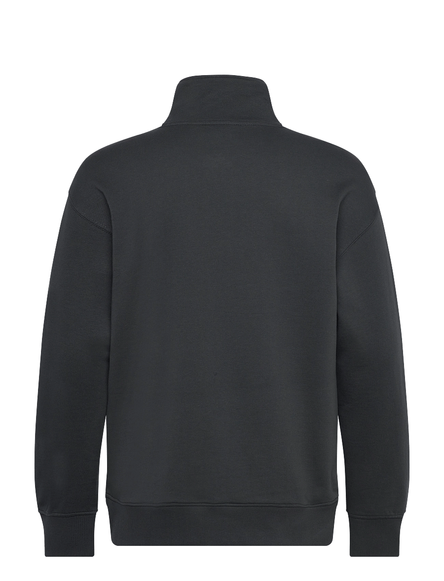 Lee Jeans - Half Zip Sweatshirt - puhkuse põhitooted - washed black - 2