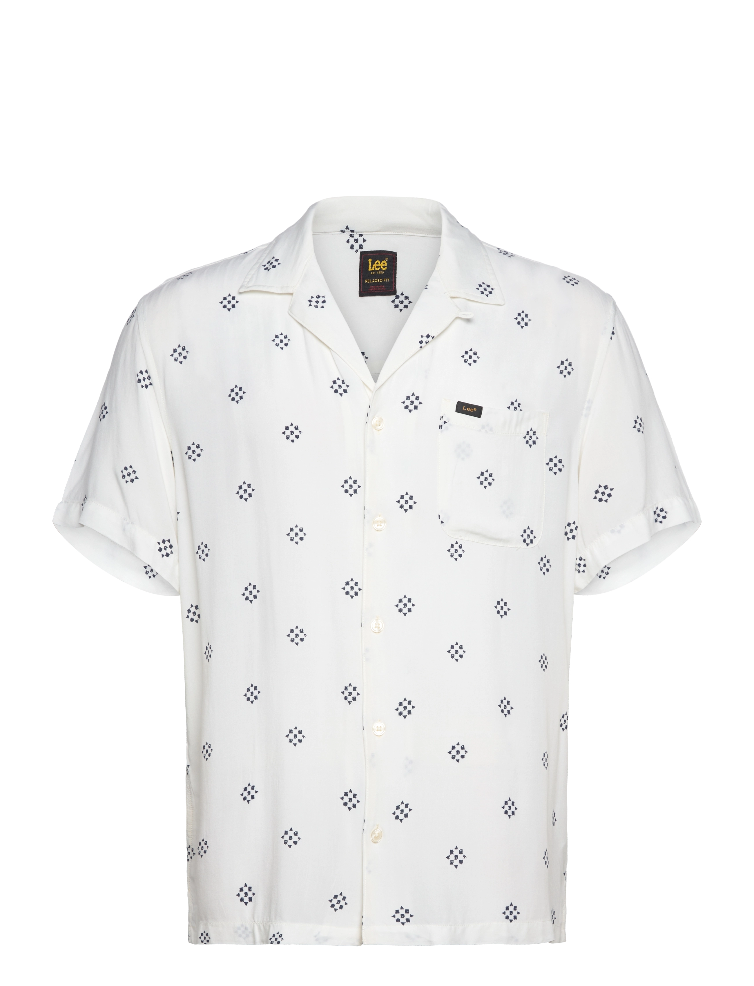 Lee Jeans Resort Shirt - Skjortor - ECRU / white