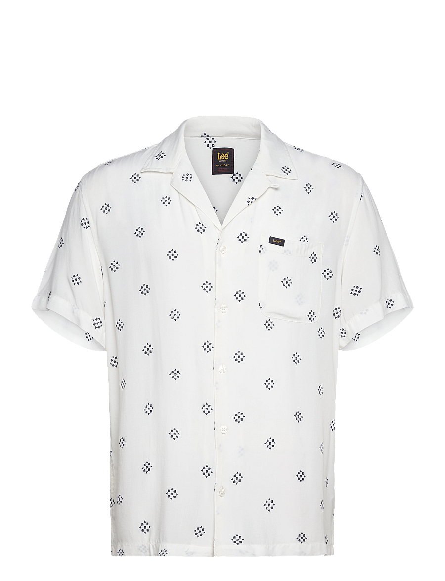 Lee Jeans - Resort Shirt - kurzarmhemden - ecru - 1
