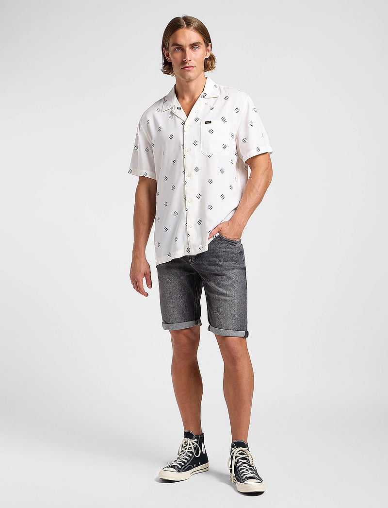 Lee Jeans - Resort Shirt - kortærmede skjorter - ecru - 4
