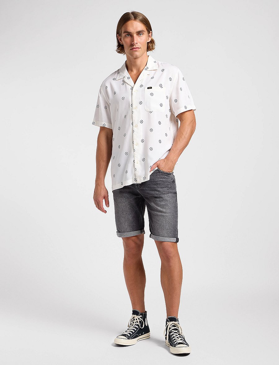 Lee Jeans - Resort Shirt - kurzarmhemden - ecru - 4