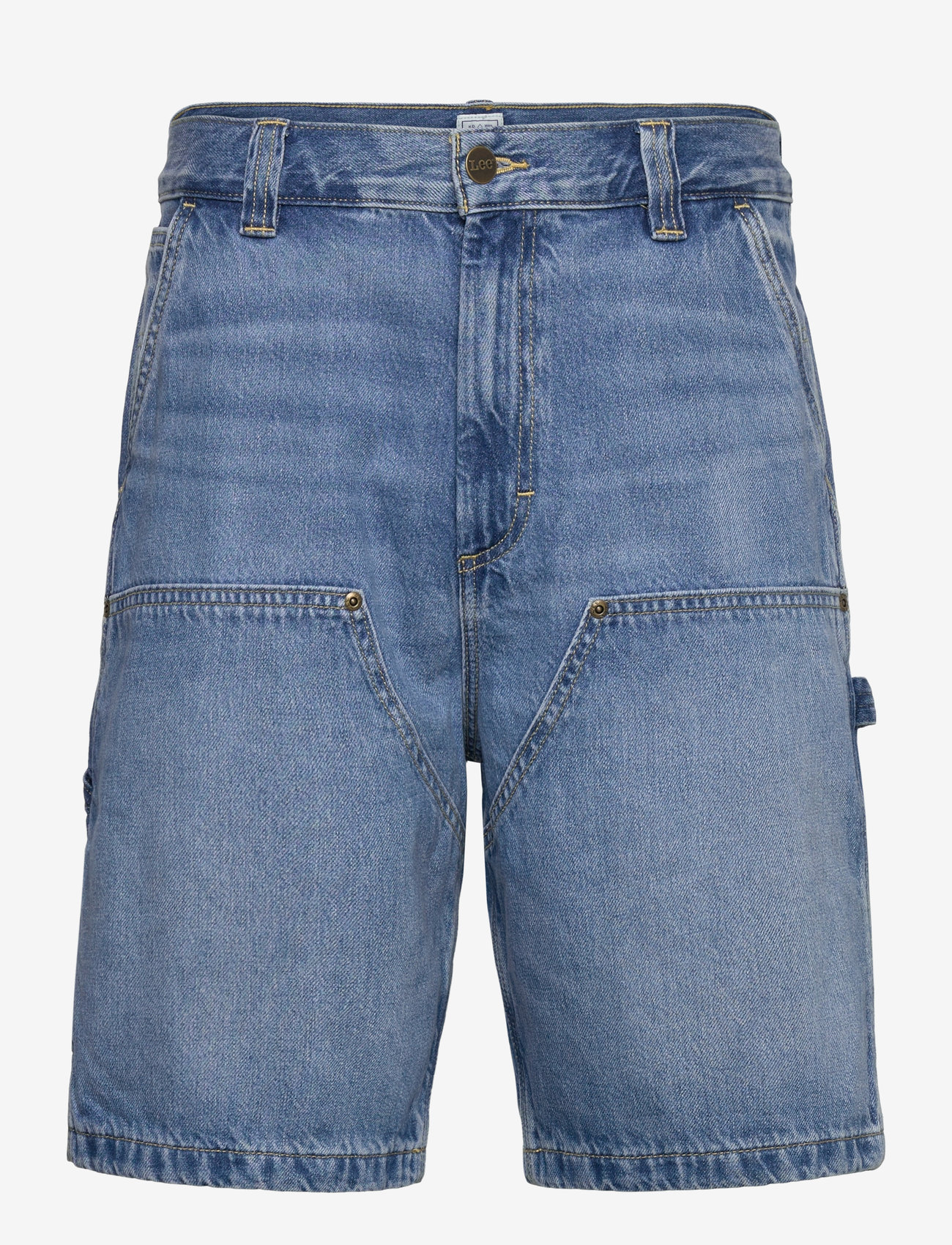 Lee Jeans - Dbl Knee Carpenter Short - lühikesed teksapüksid - raven - 1