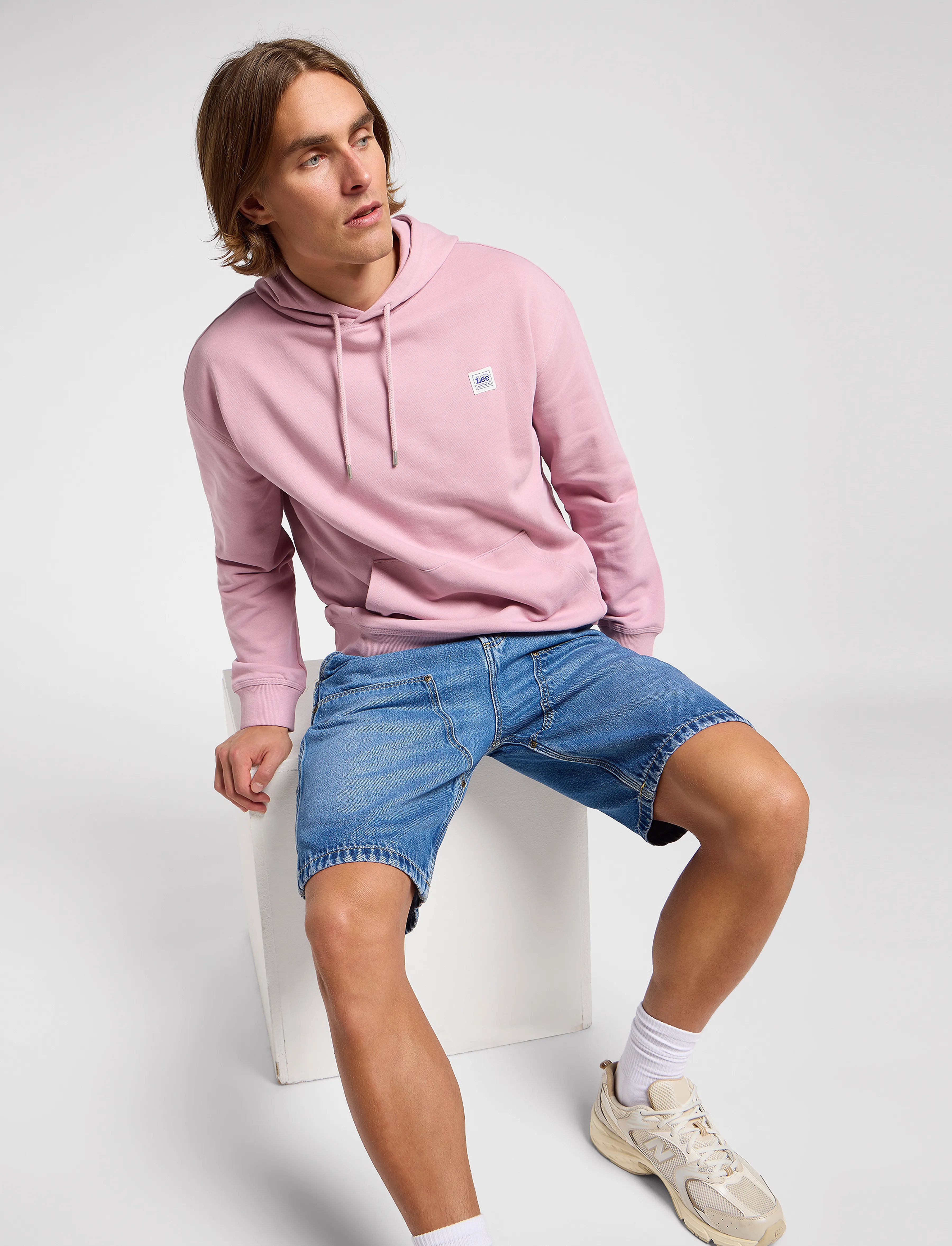 Lee Jeans Dbl Knee Carpenter Short - Riided - RAVEN / blue