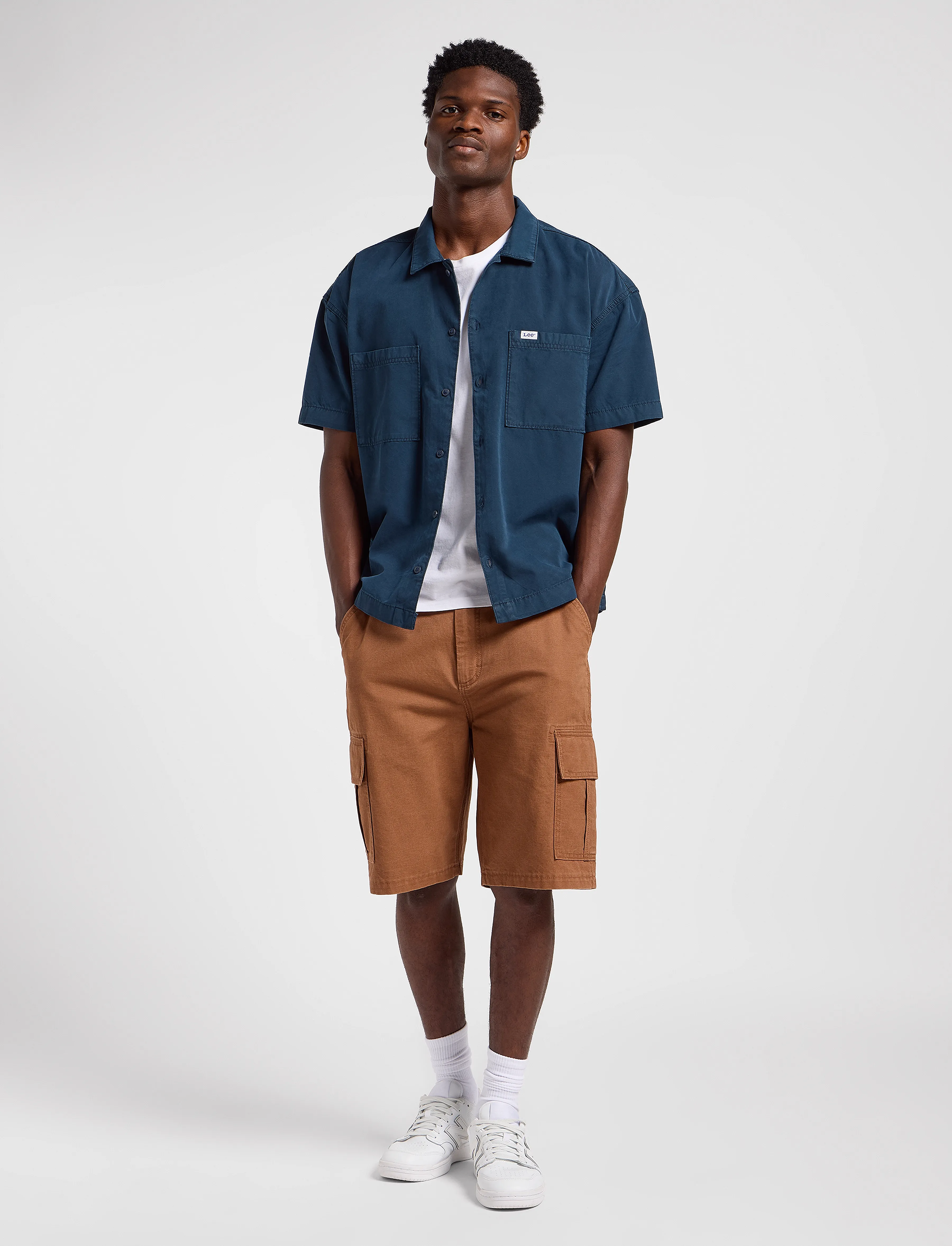 Lee Jeans - Cargo Short - herren - burlwood - 4