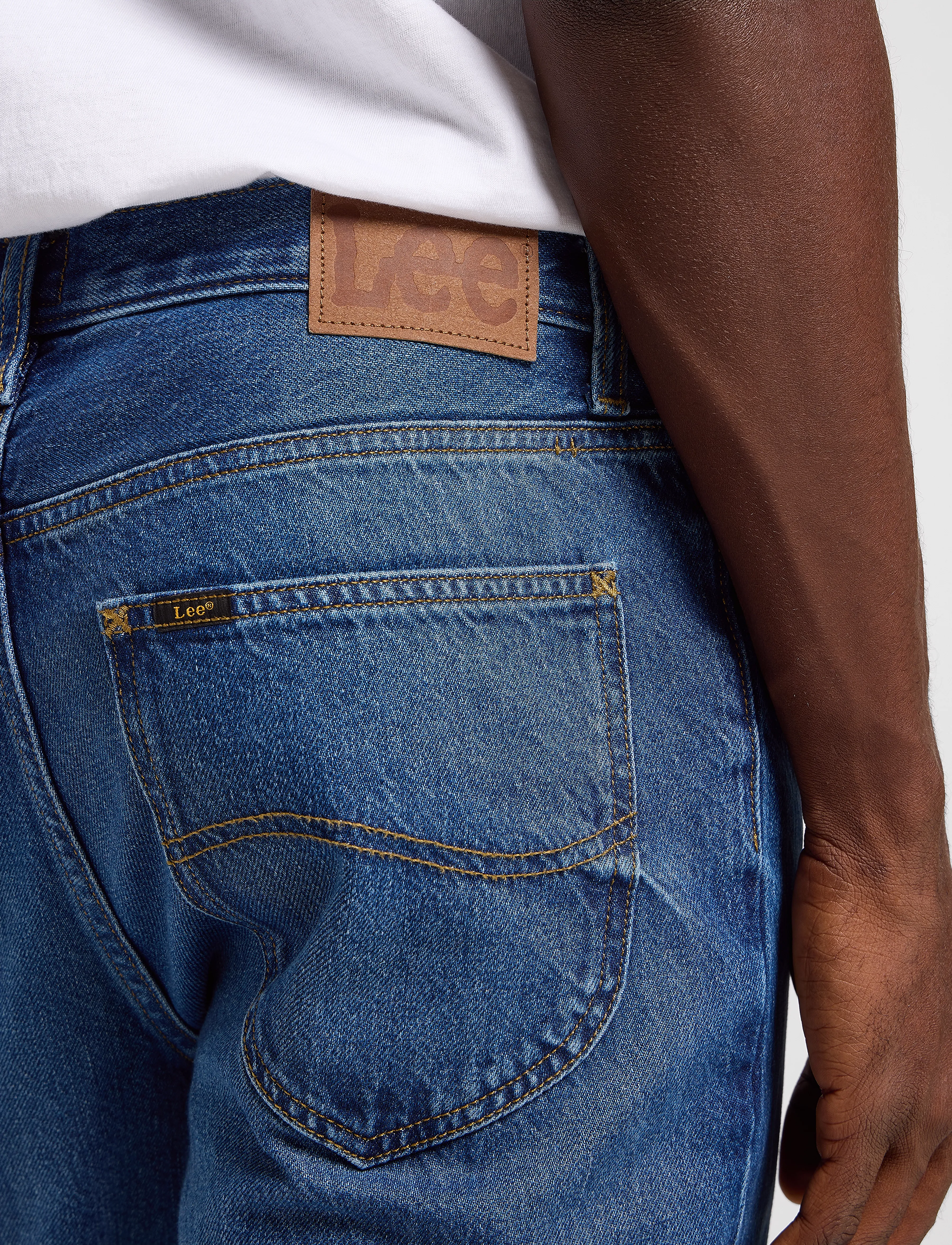 Lee Jeans West straight leg jeans herr – bild 5