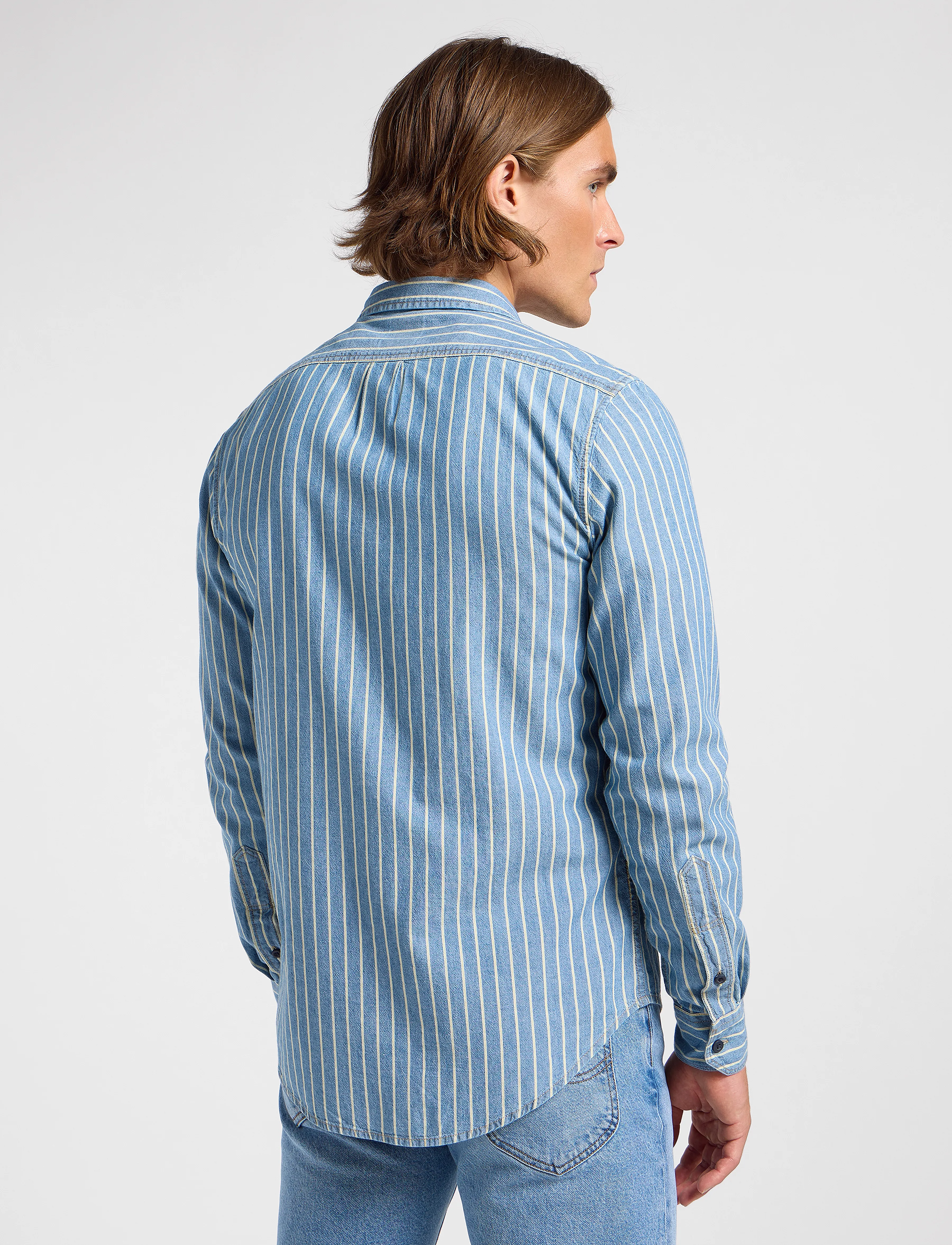 Lee Jeans - Leesure Shirt - indigo dobby - 3