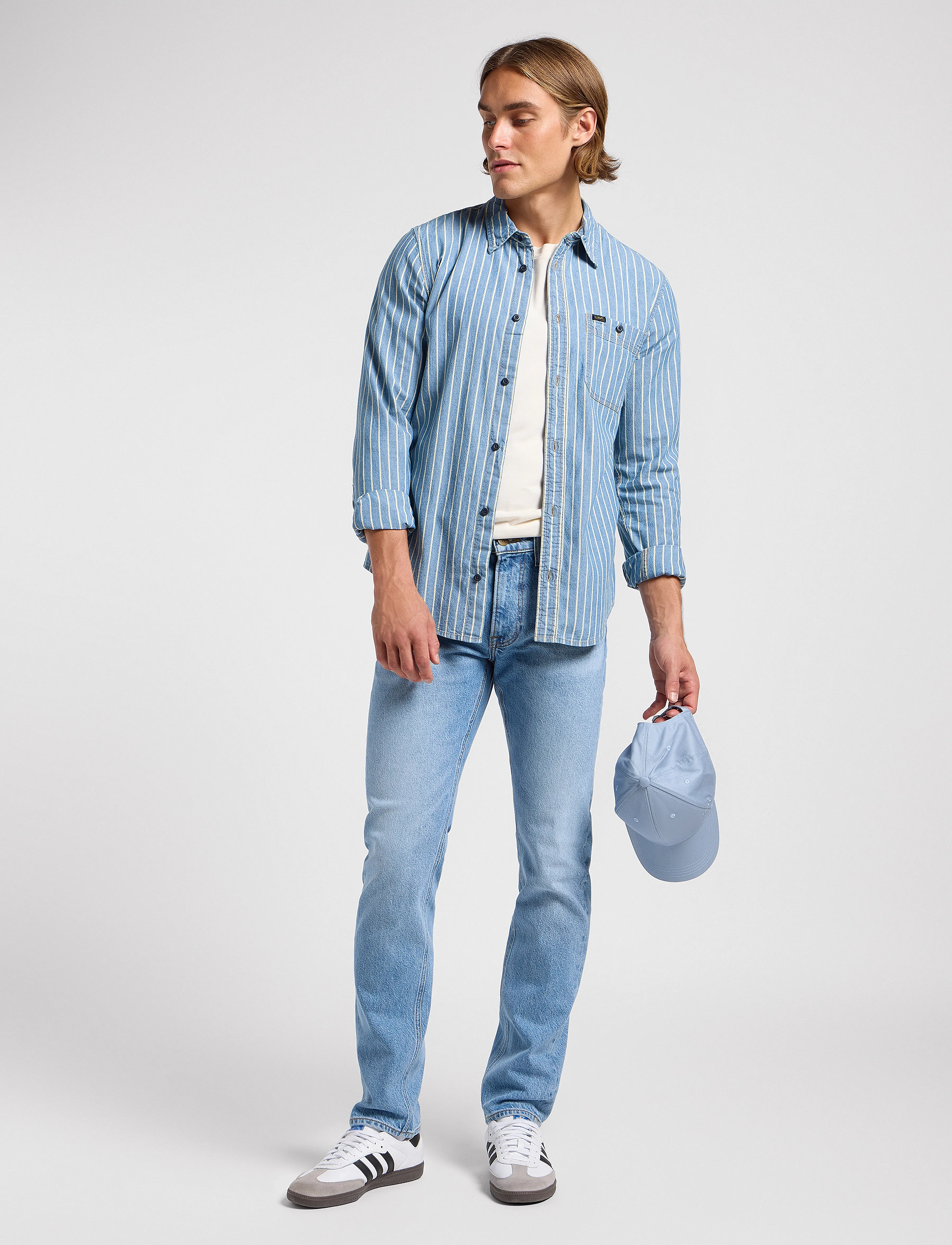 Lee Jeans - Leesure Shirt - indigo dobby - 4