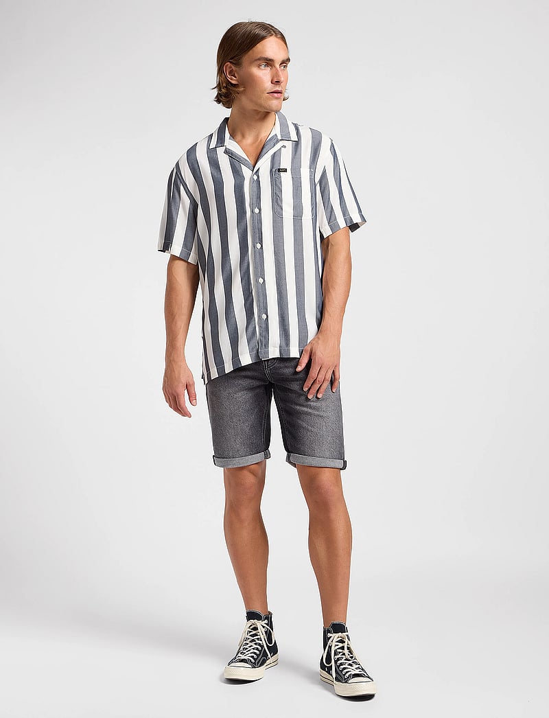 Lee Jeans - Resort Shirt - kurzarmhemden - rivet navy - 4