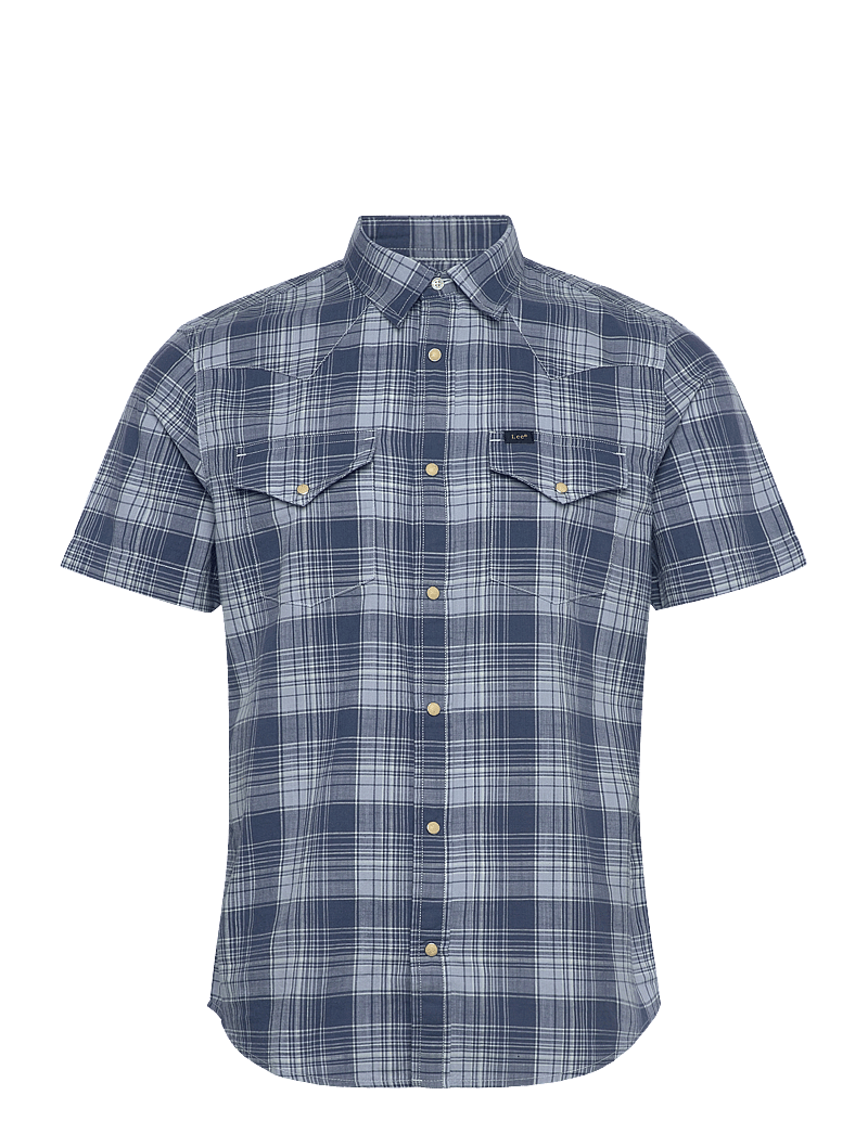 Lee Jeans - Ss Western Shirt - stuttermaskyrtur - orion ombre - 1