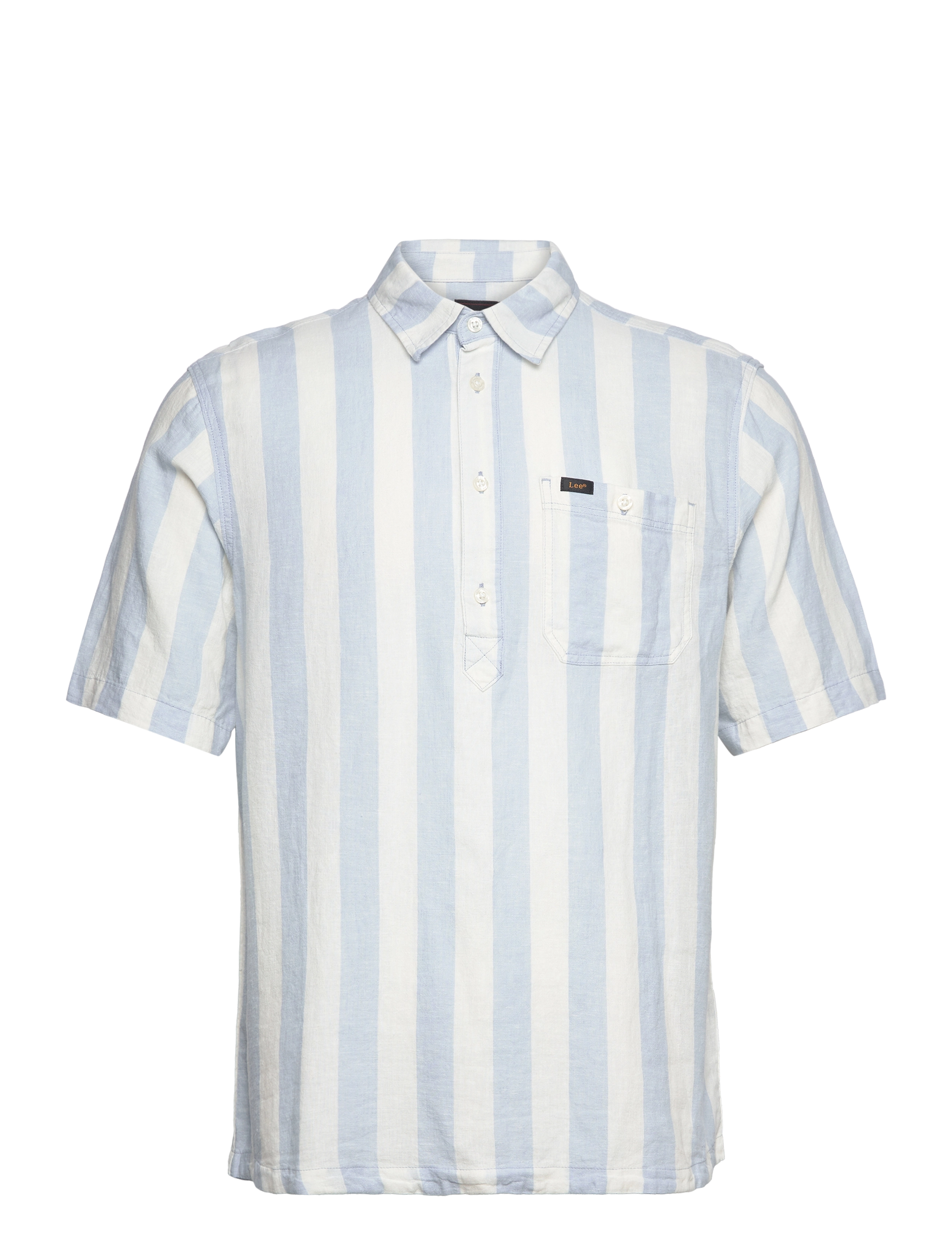Lee Jeans - Popover Shirt Ss - shy blue - 1