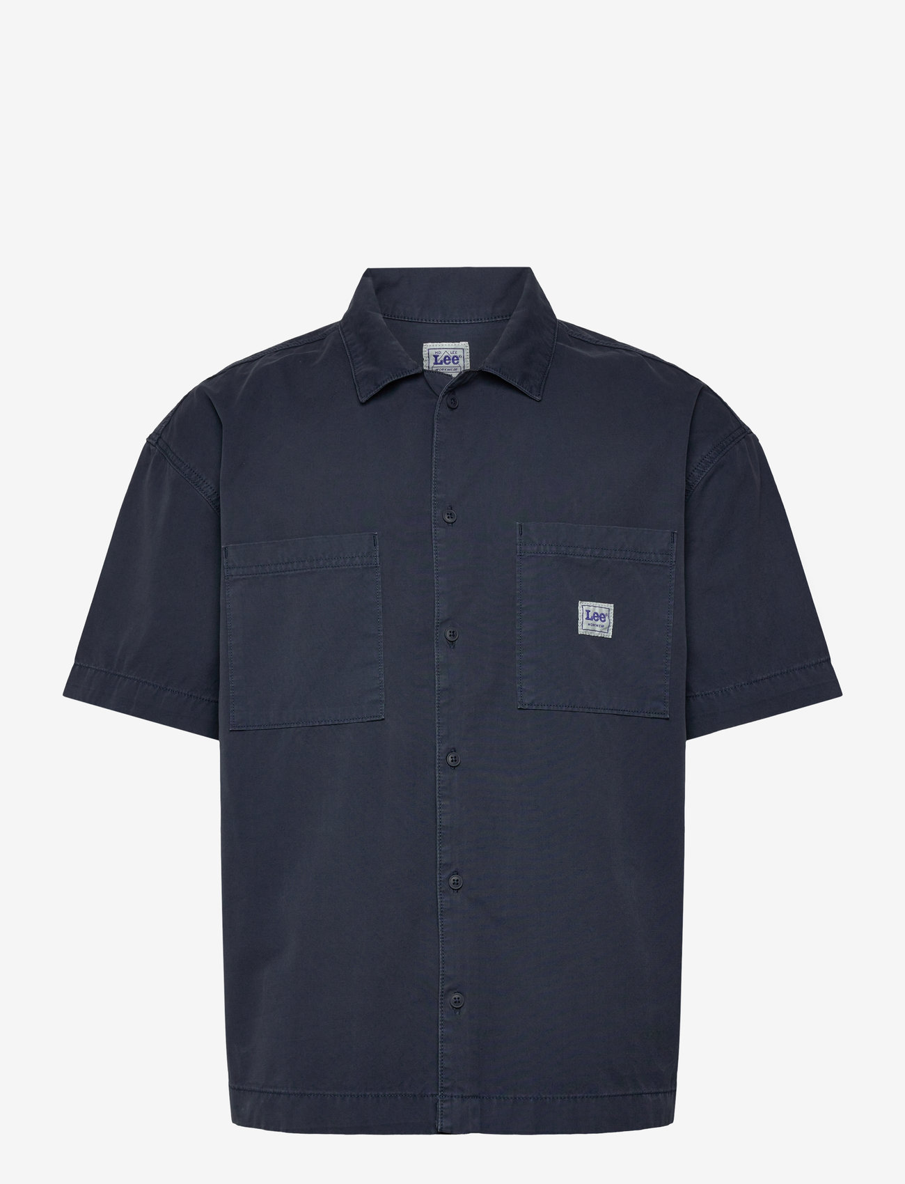 Lee Jeans - Lee Mechanic Shirt - kurzarmhemden - rivet navy - 1