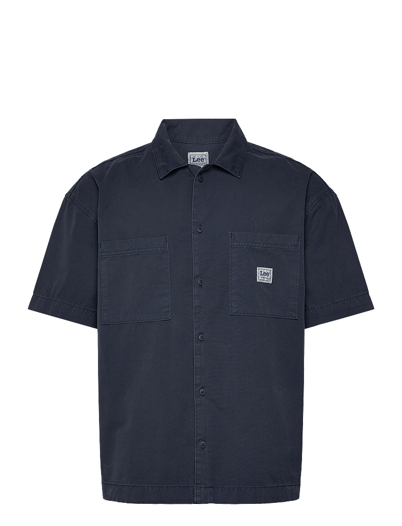 Lee Jeans - Lee Mechanic Shirt - kurzarmhemden - rivet navy - 1