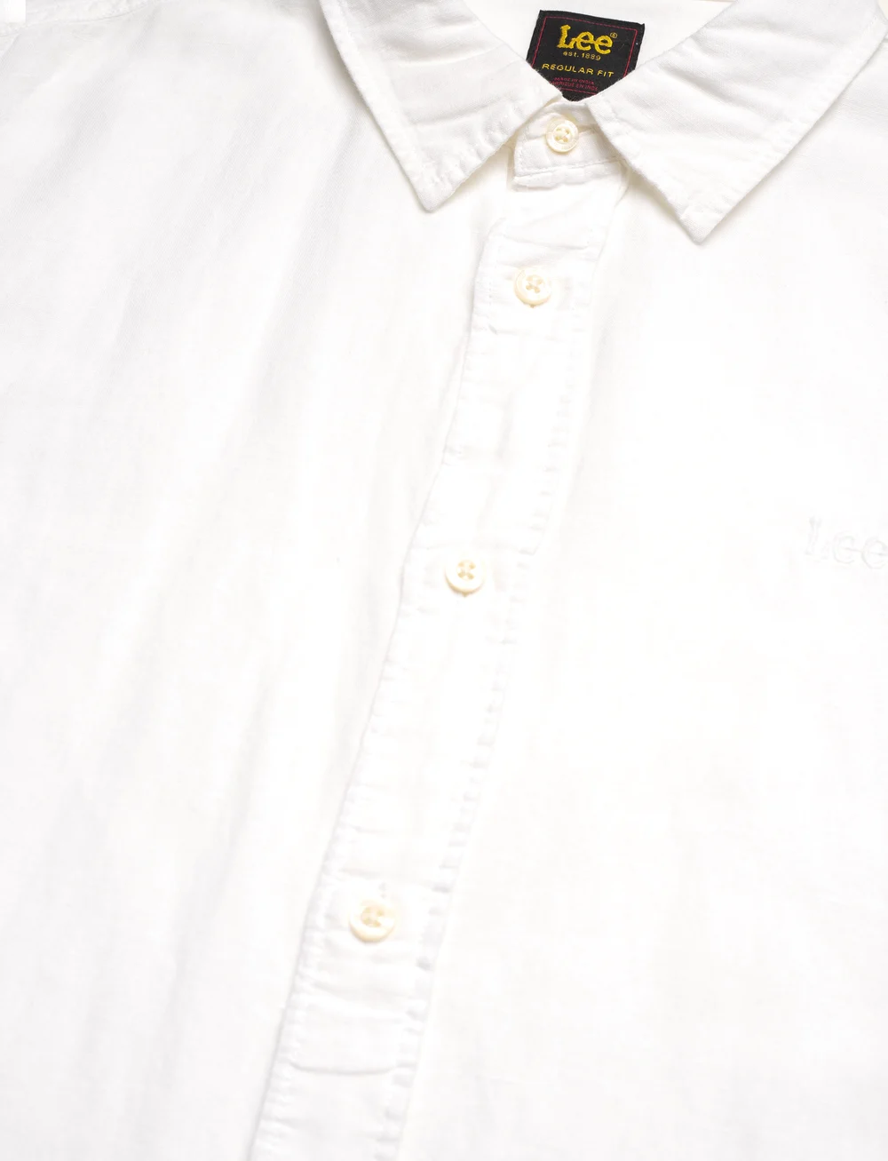 Lee Jeans - Patch Shirt - linased särgid - bright white - 3