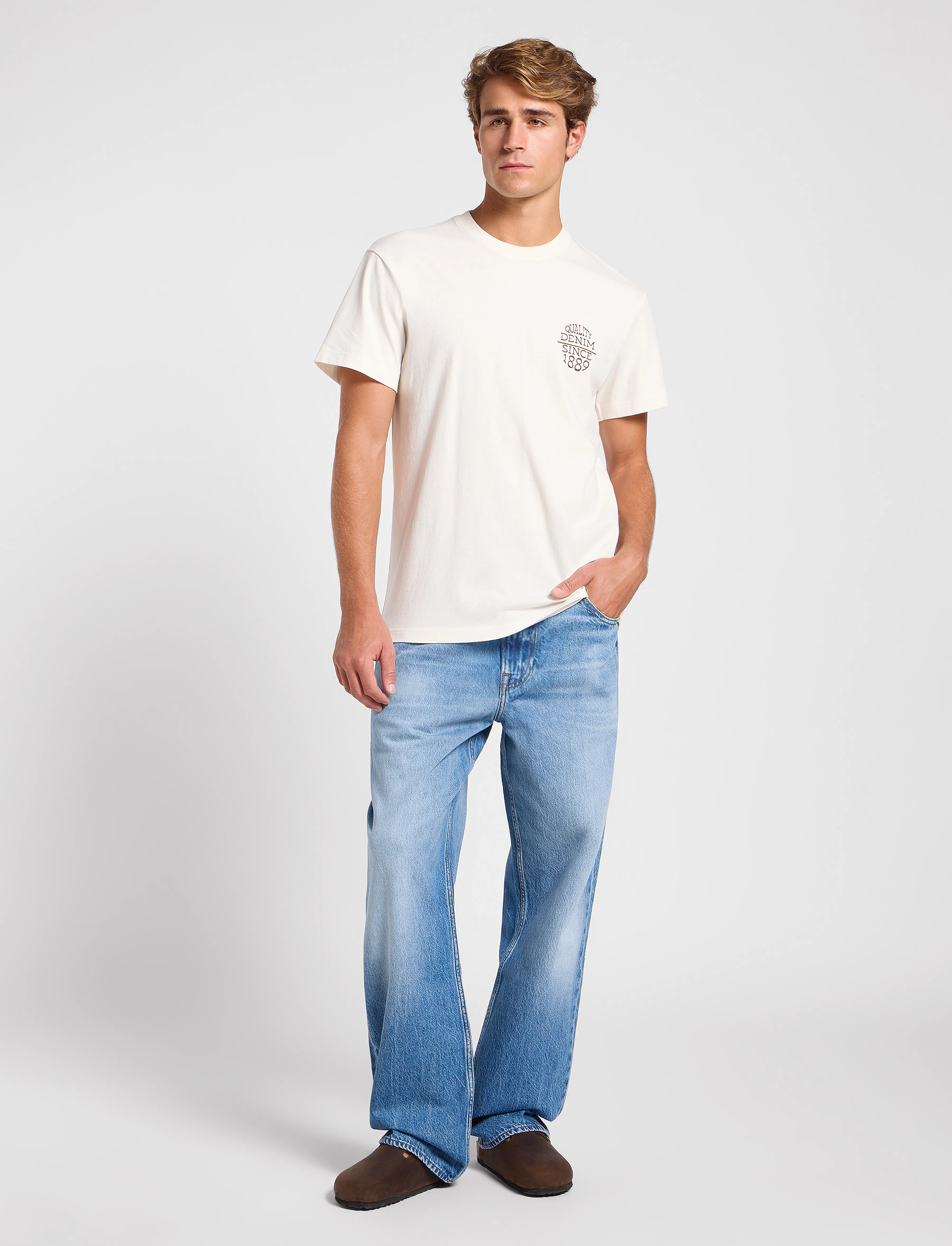Lee Jeans - Relaxed Tee - ecru - 3