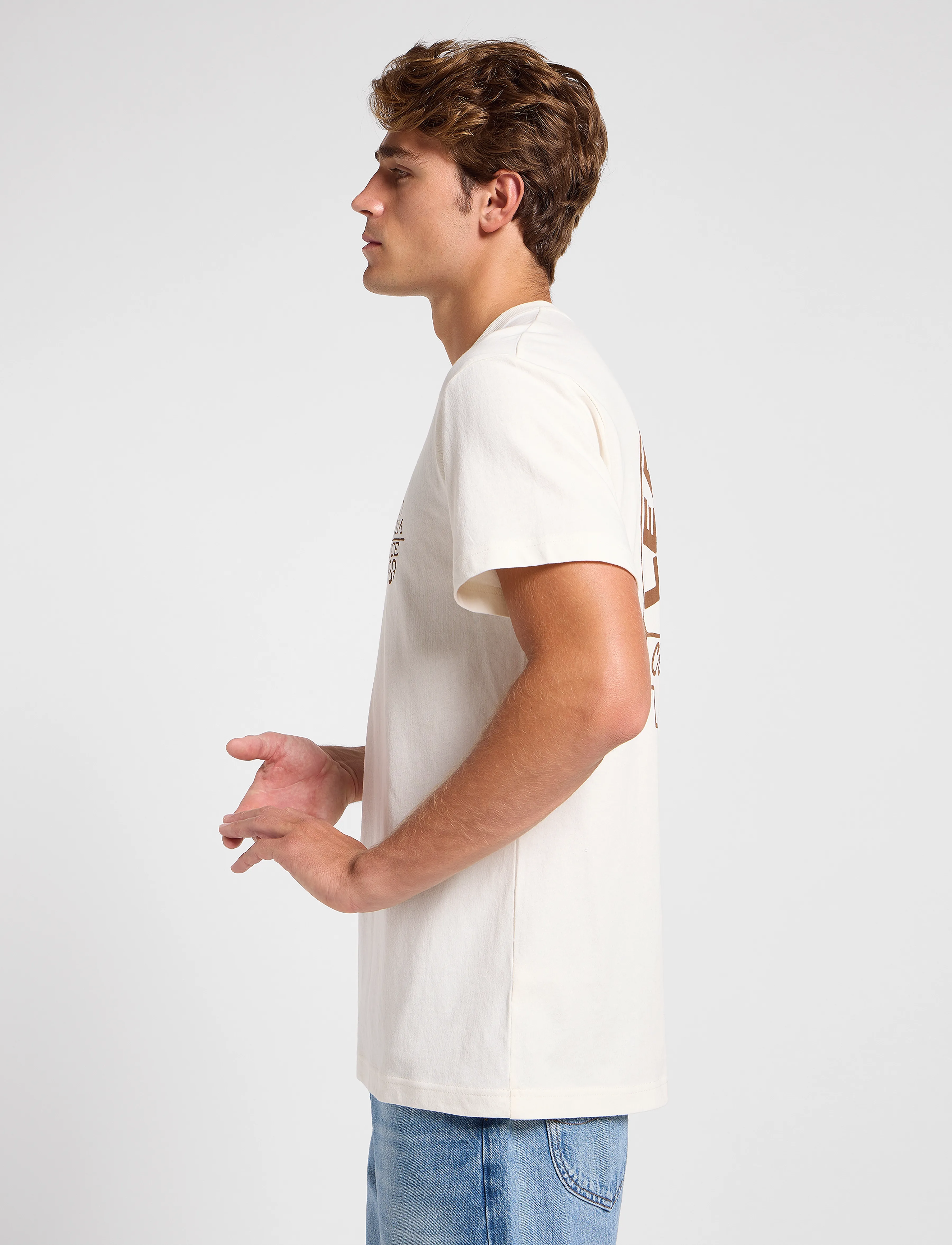 Lee Jeans - Relaxed Tee - ecru - 4