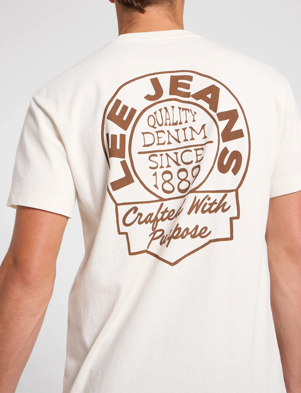 Lee Jeans - Relaxed Tee - t-shirts à manches courtes - ecru - 5