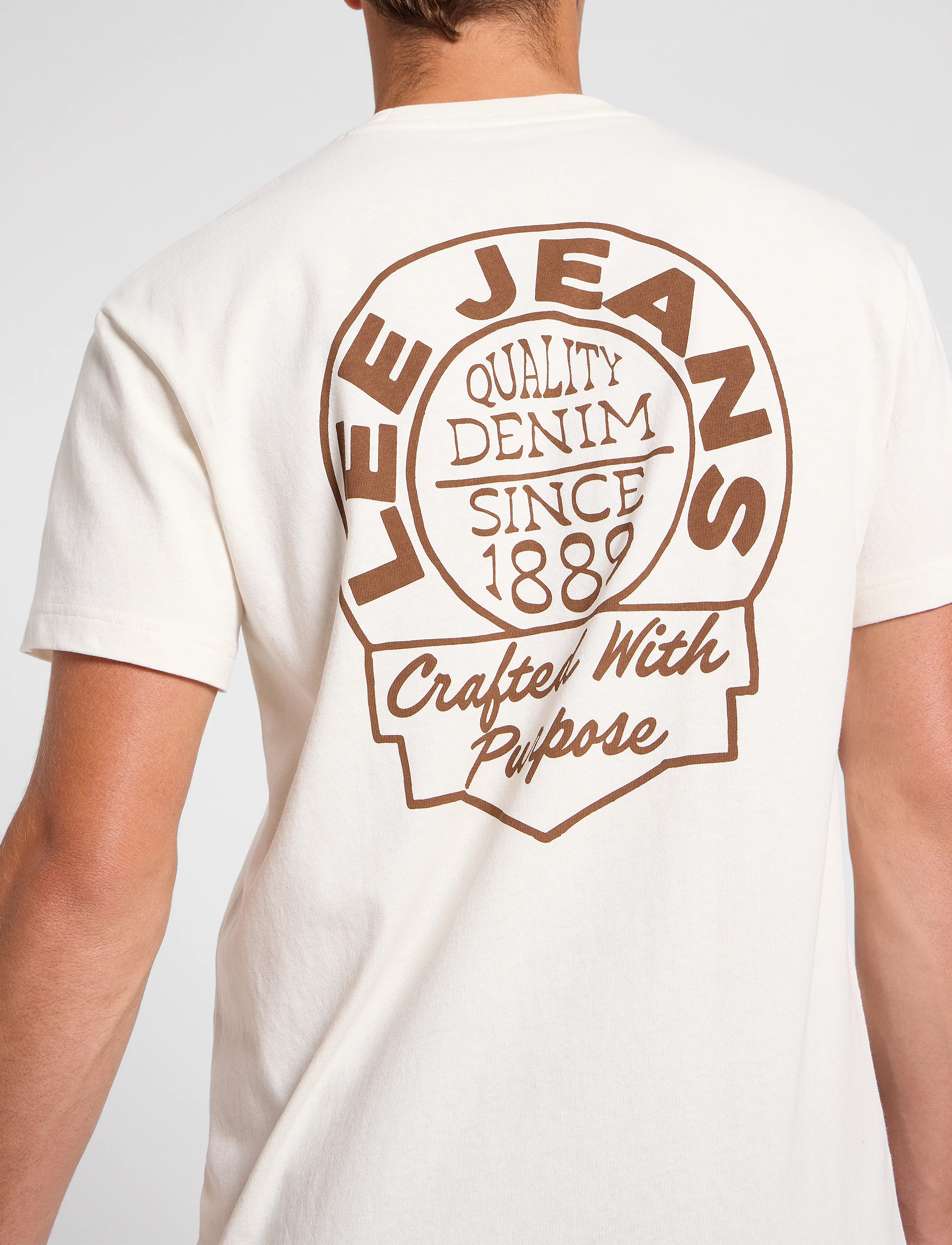 Lee Jeans - Relaxed Tee - ecru - 5
