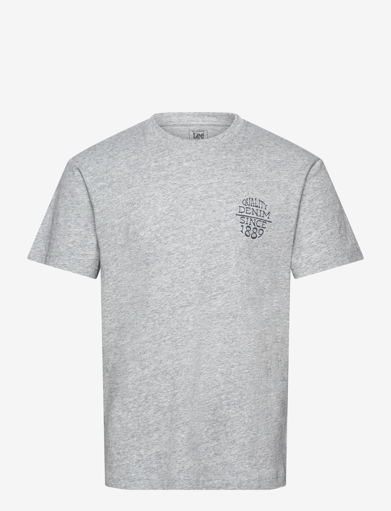 Lee Jeans - Relaxed Tee - kortärmade t-shirts - grey mele - 1