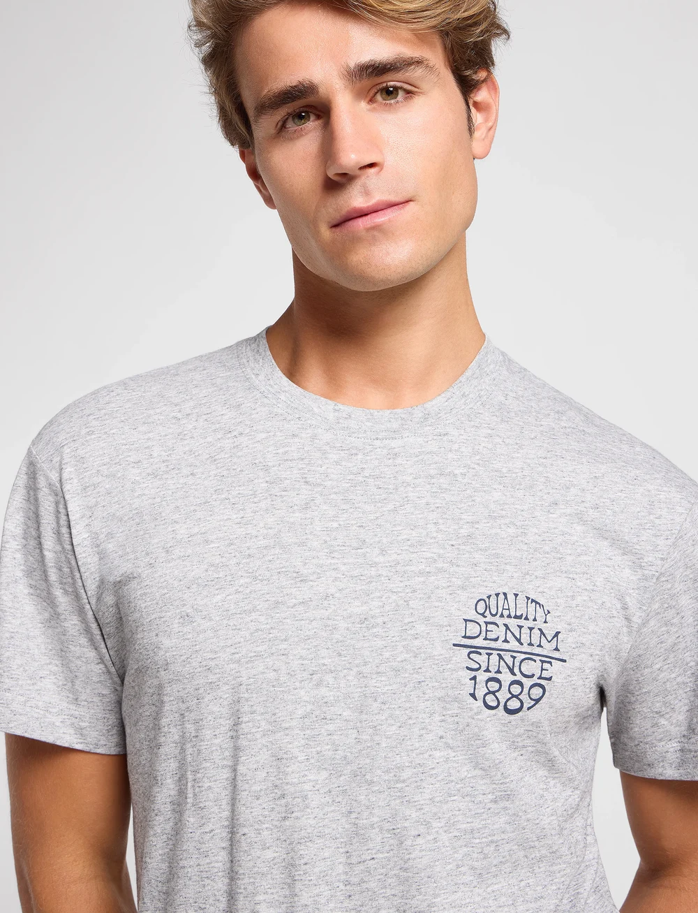 Lee Jeans - Relaxed Tee - kurzärmelig - grey mele - 5