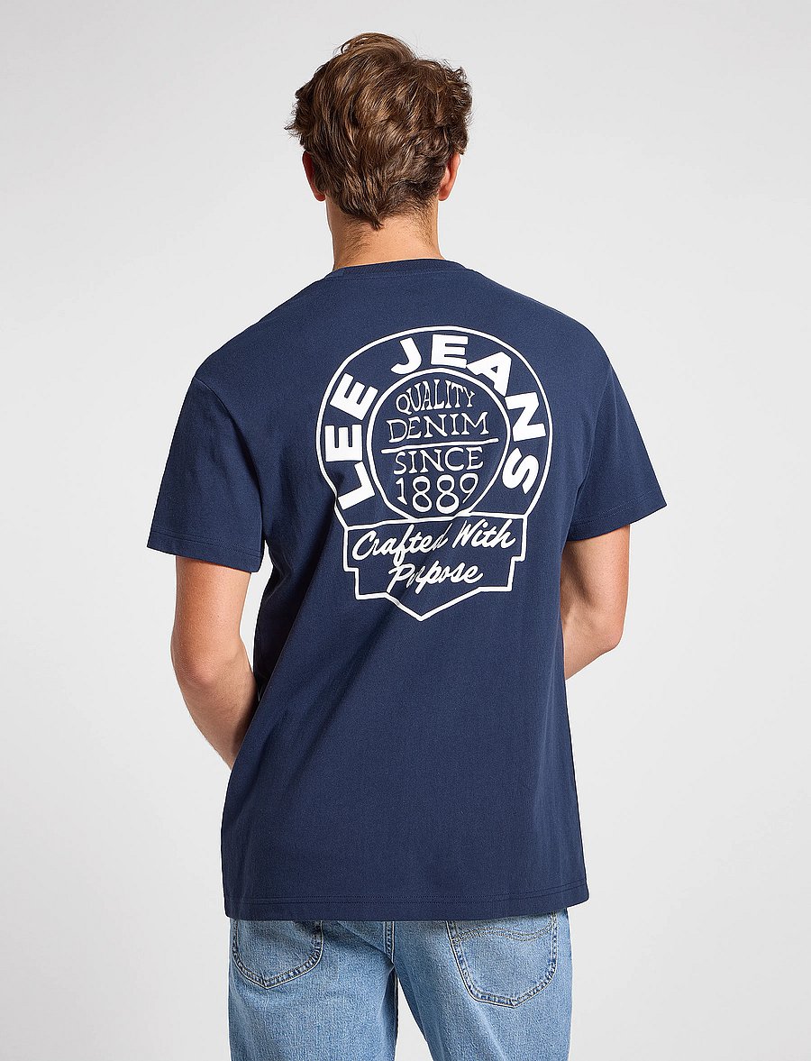 Lee Jeans - Relaxed Tee - korte mouwen - mood indigo - 2