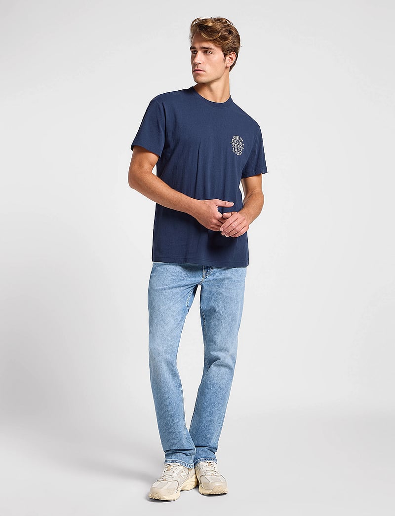Lee Jeans - Relaxed Tee - kortærmede t-shirts - mood indigo - 3