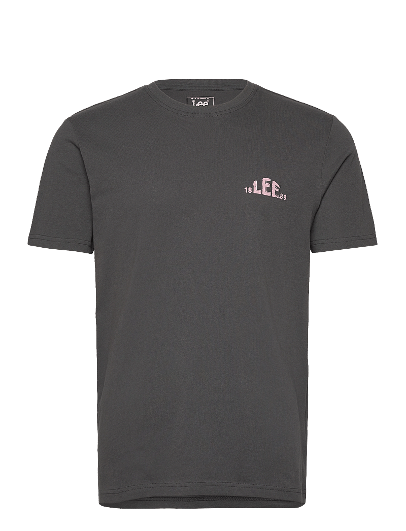 Lee Jeans - Regular Logo Tee - kurzärmelig - washed black - 1