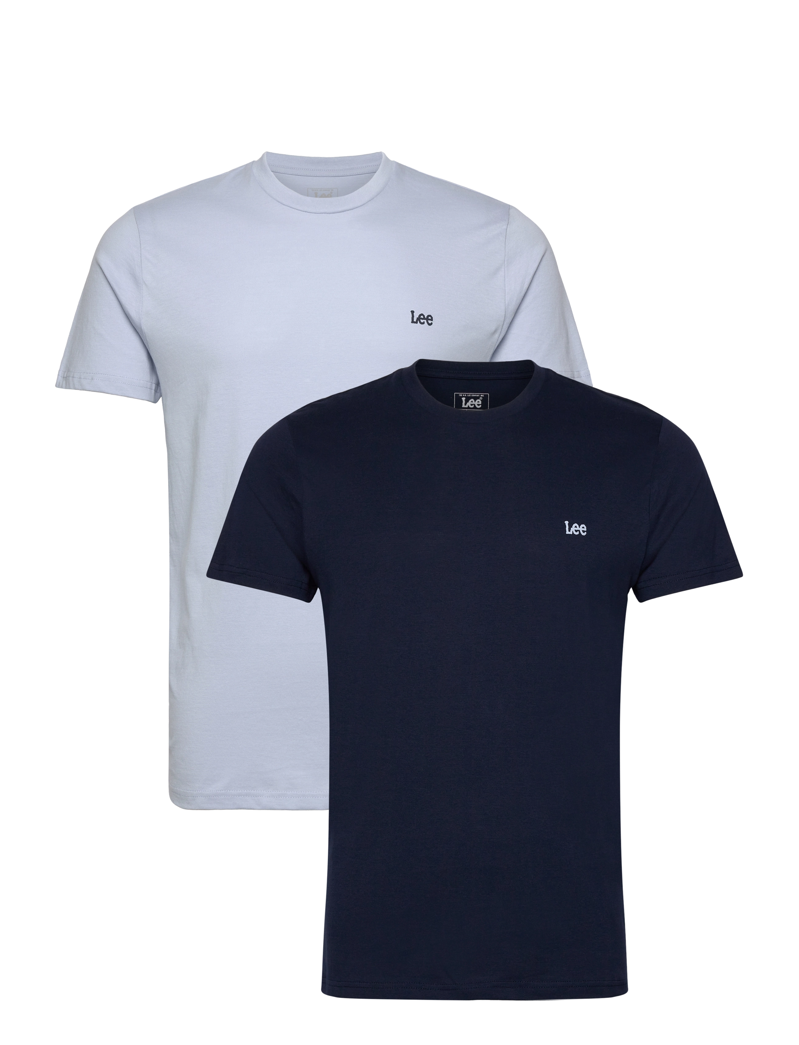 Twin Pack Crew - RIVET NAVY SHY BLUE