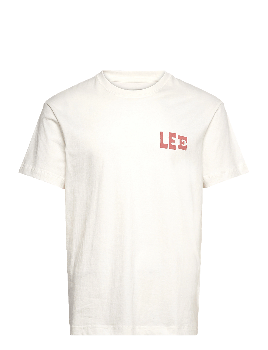 Lee Jeans - Relaxed Graphic Tee - ecru - 1