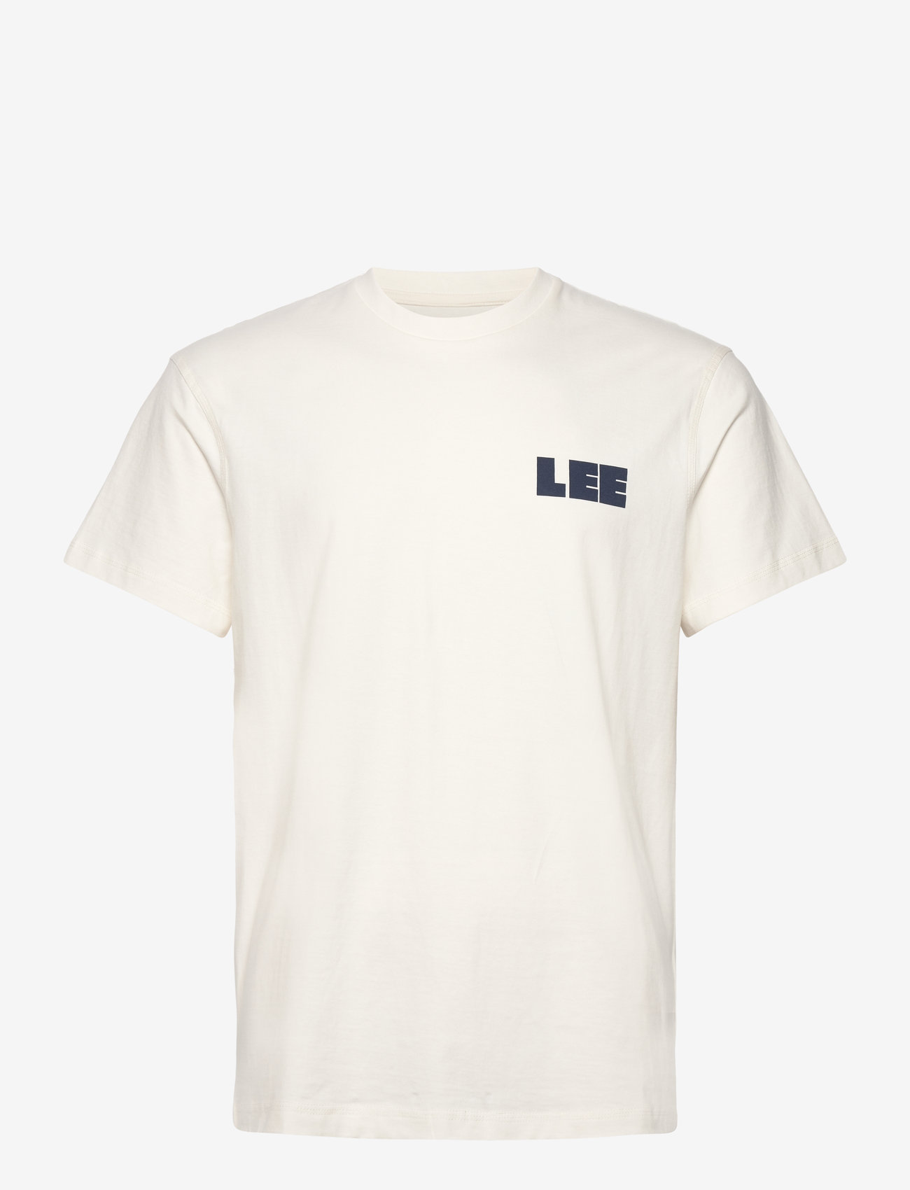 Lee Jeans - Ww Graphic Tee - sügisesed riided - ecru - 1
