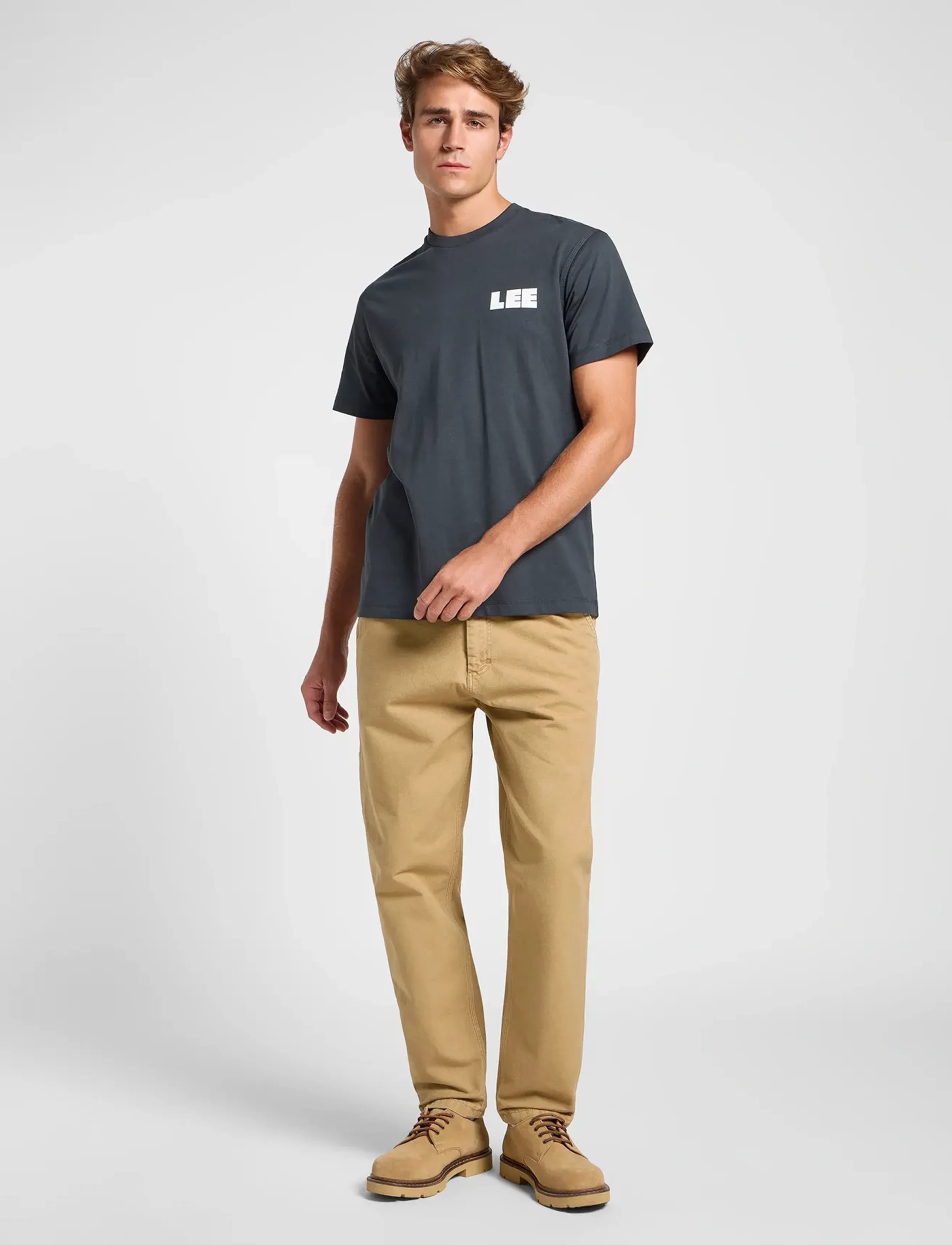 Lee Jeans - WW GRAPHIC TEE - lowest prices - washed black - 4