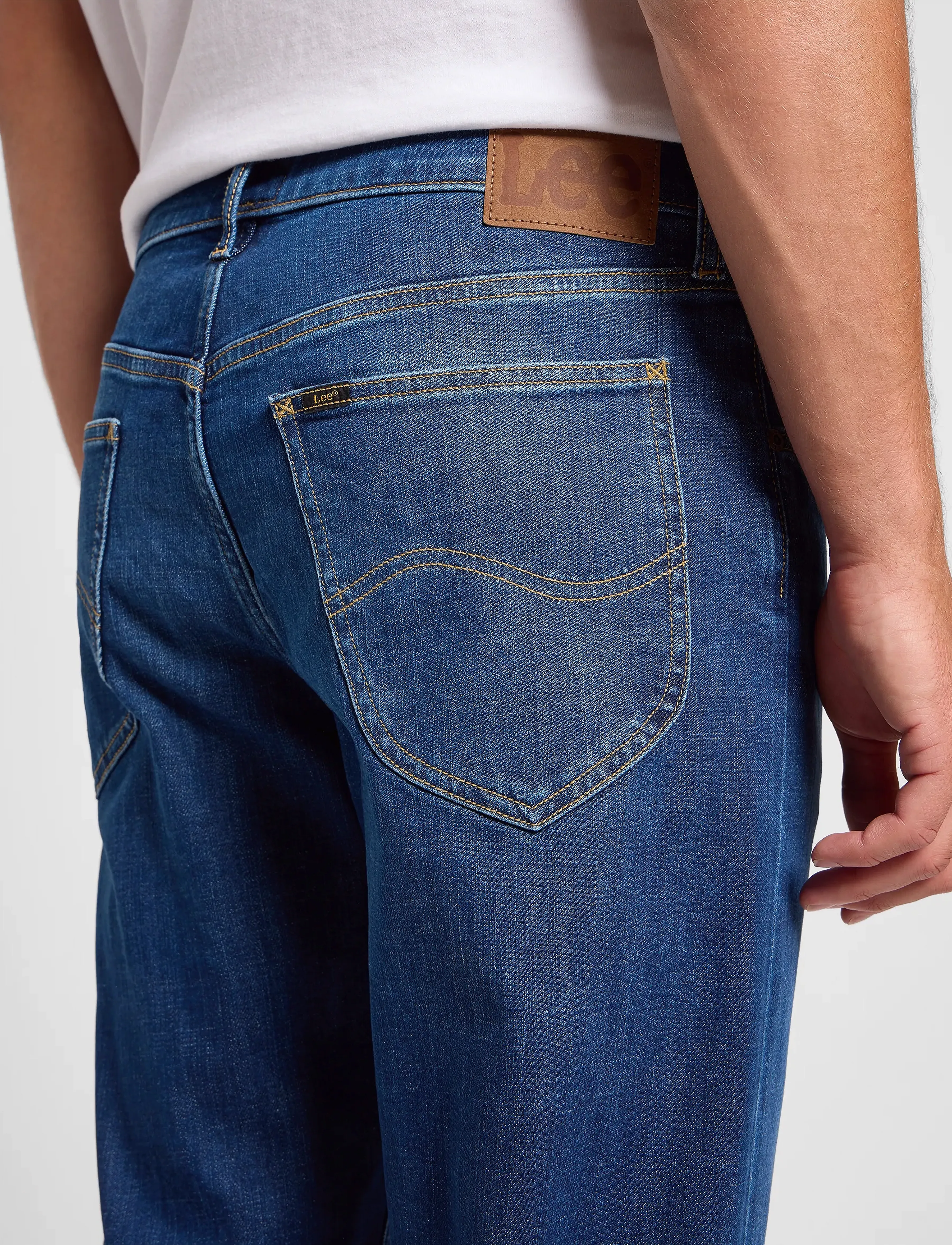 Lee Jeans Daren Zip Fly straight leg jeans herr – bild 5
