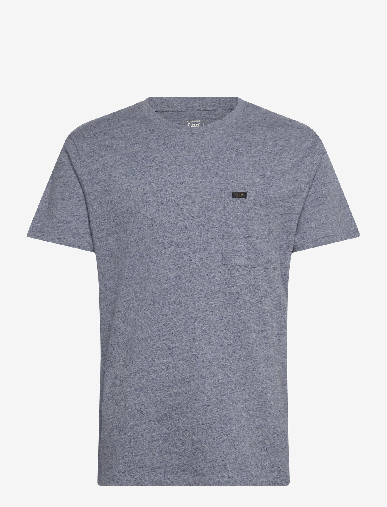Lee Jeans - Ultimate Pocket Tee - efterårstøj - blue mele - 0