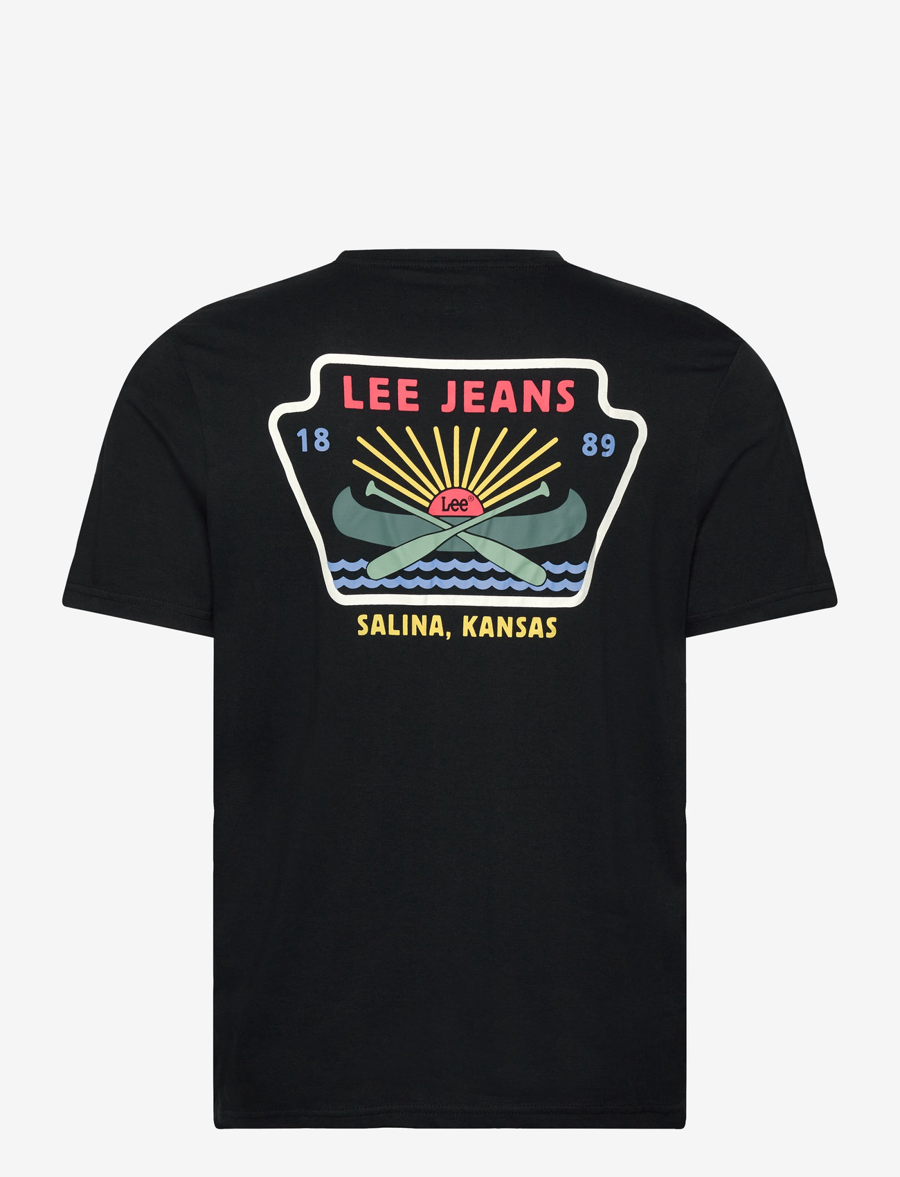 Lee Jeans - Graphic Tee - unionall black - 1