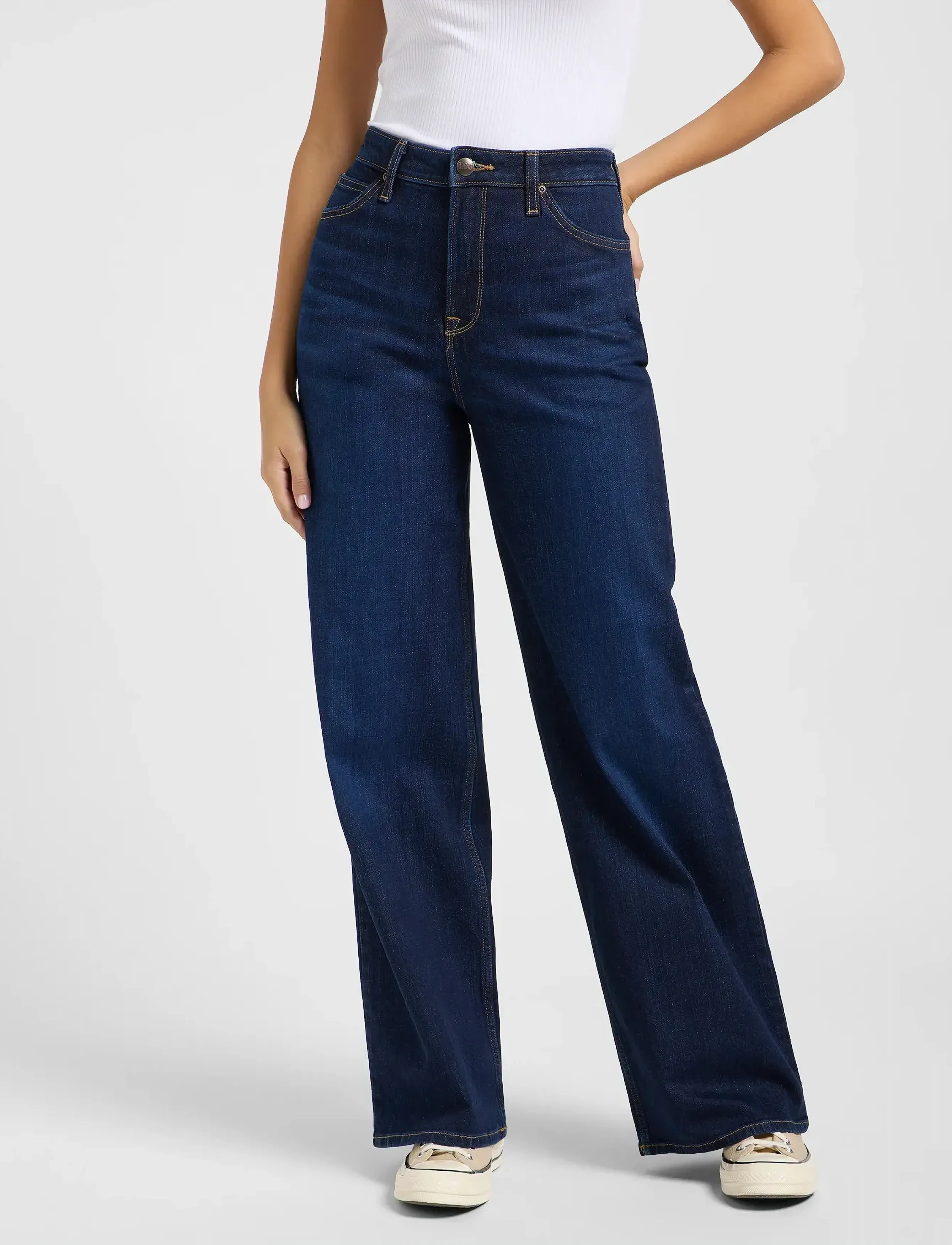 Lee Jeans STELLA - Vida byxor - OUR TREAT / blue
