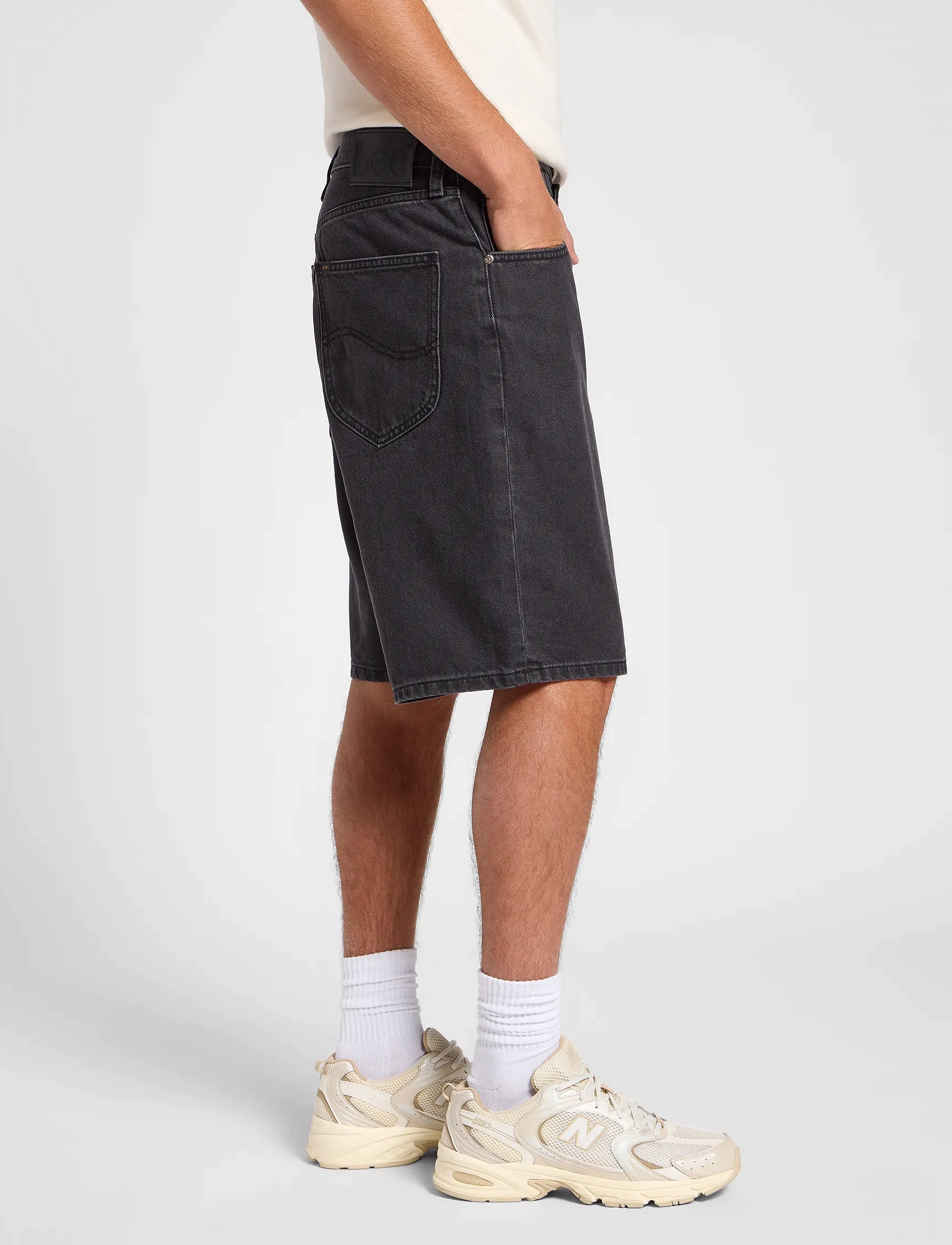 Lee Jeans - Asher Short - black worn in - 5