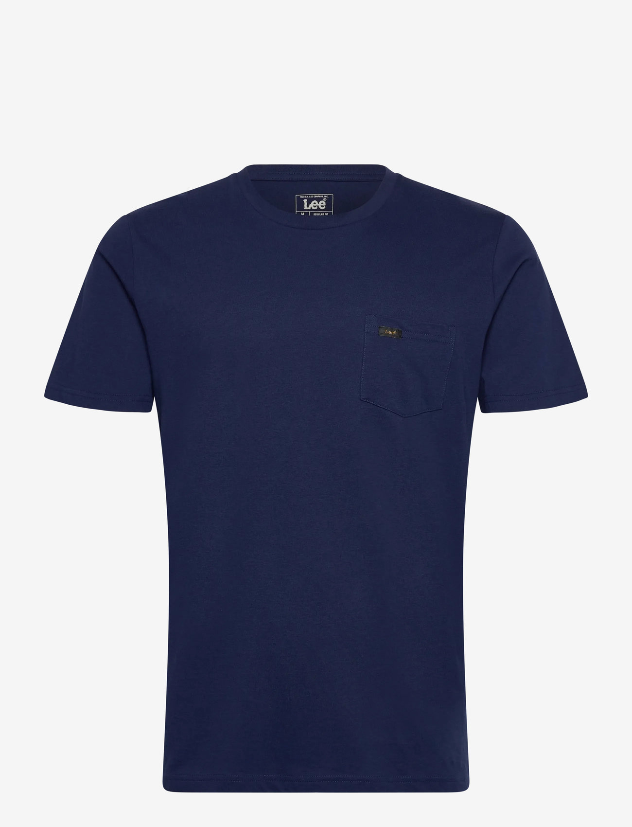 Lee Jeans - POCKET TEE - efterårstøj - true navy - 1