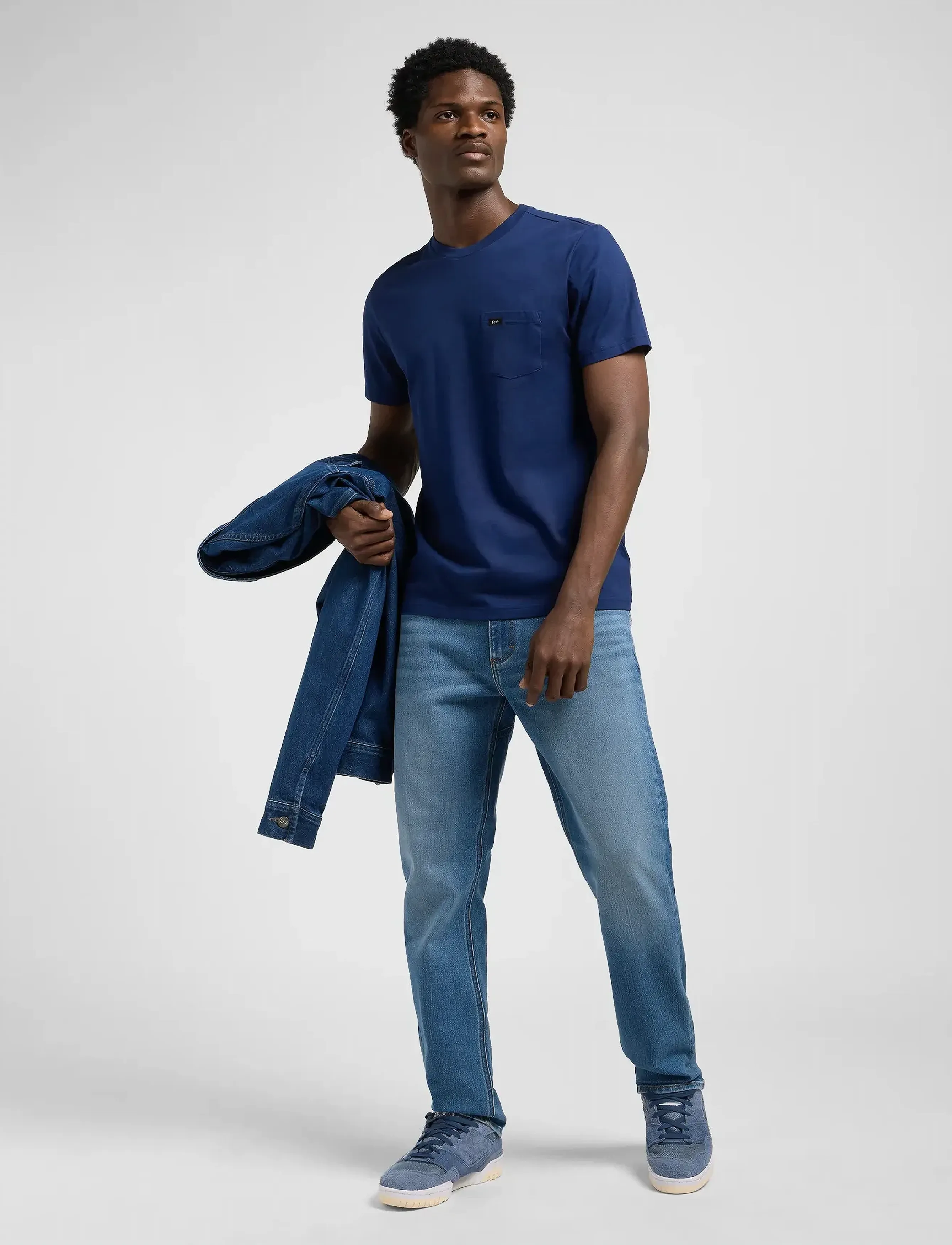 Lee Jeans - POCKET TEE - true navy - 4