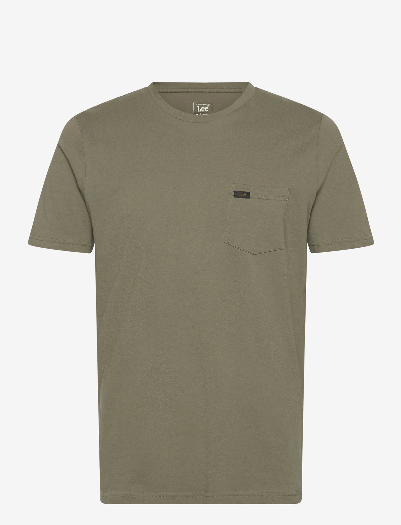Lee Jeans - POCKET TEE - efterårstøj - mercantile green - 1
