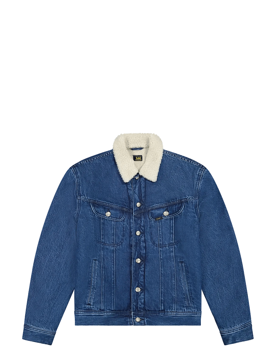 Lee Jeans - SHERPA JACKET - spijkerjasjes met voering - save it - 1