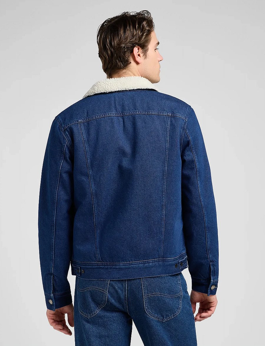 Lee Jeans - SHERPA JACKET - spijkerjasjes met voering - save it - 2
